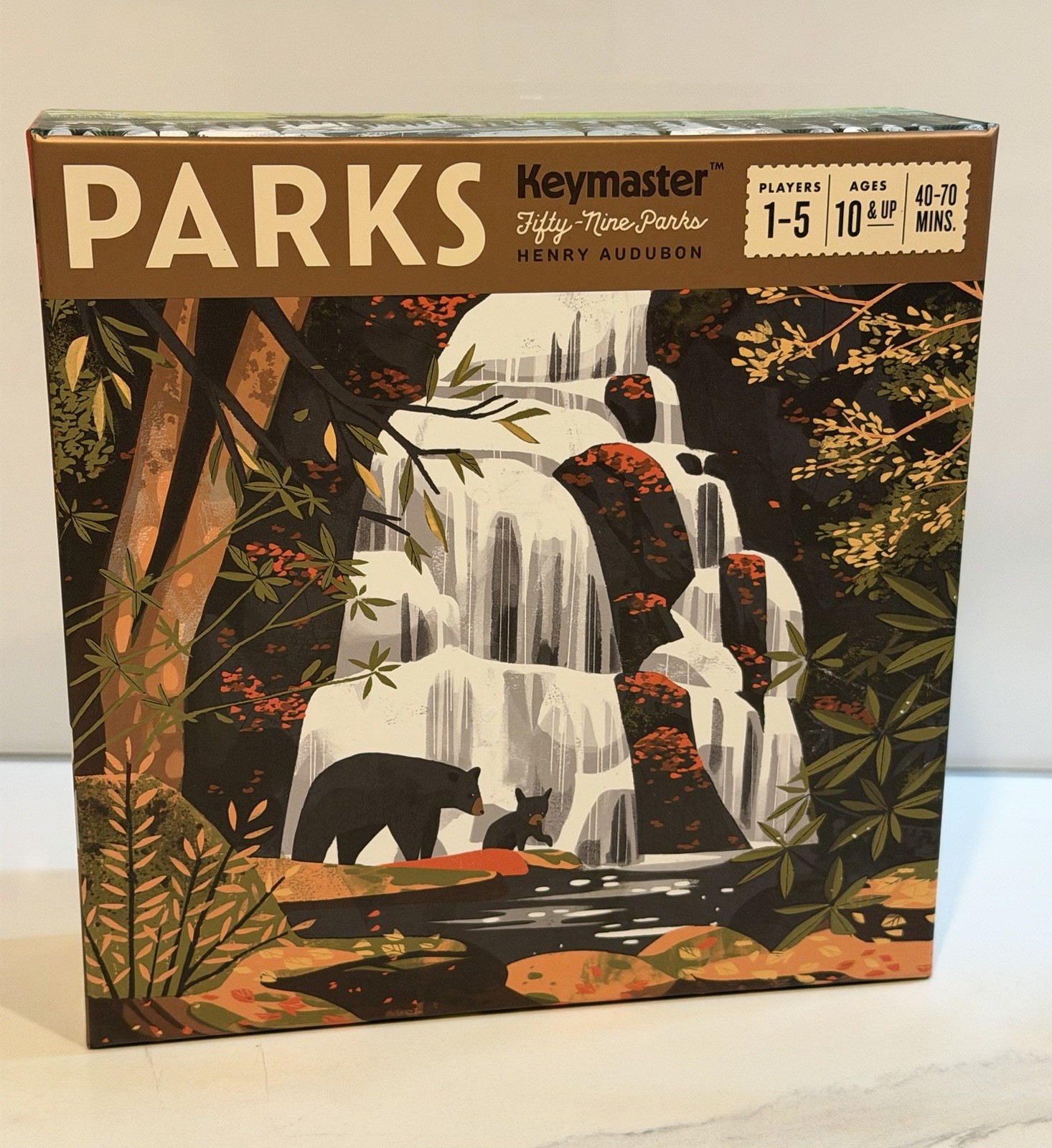 Parks Boardgame – 1st edition – Keymaster Games – complete, excellent condition