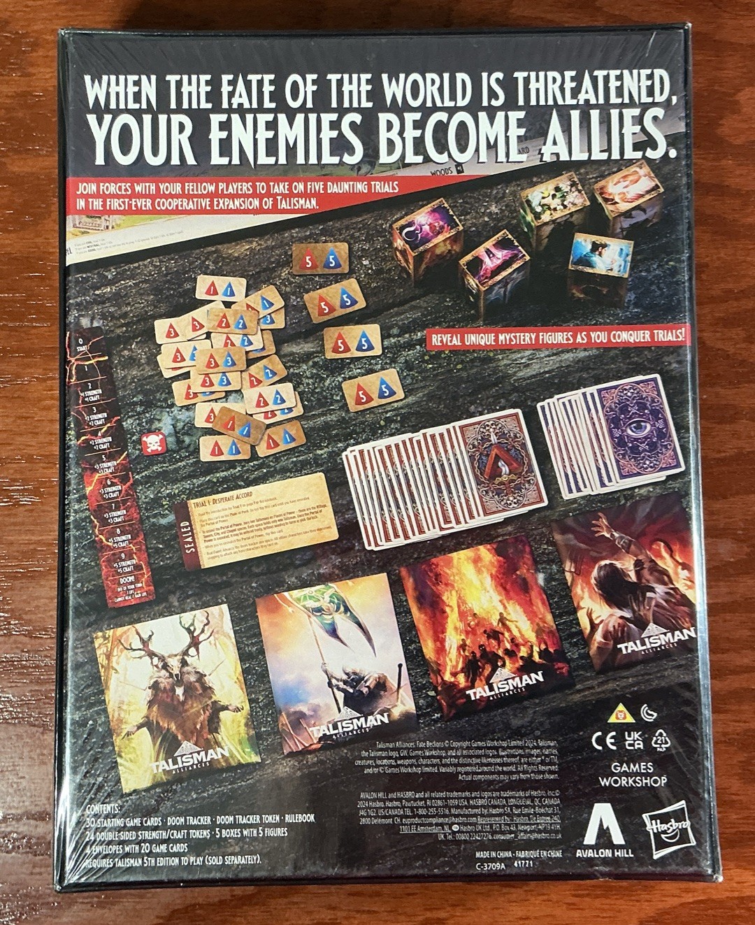 Talisman Alliances Fate Beckons Board Game Expansion for Talisman 5th Edition