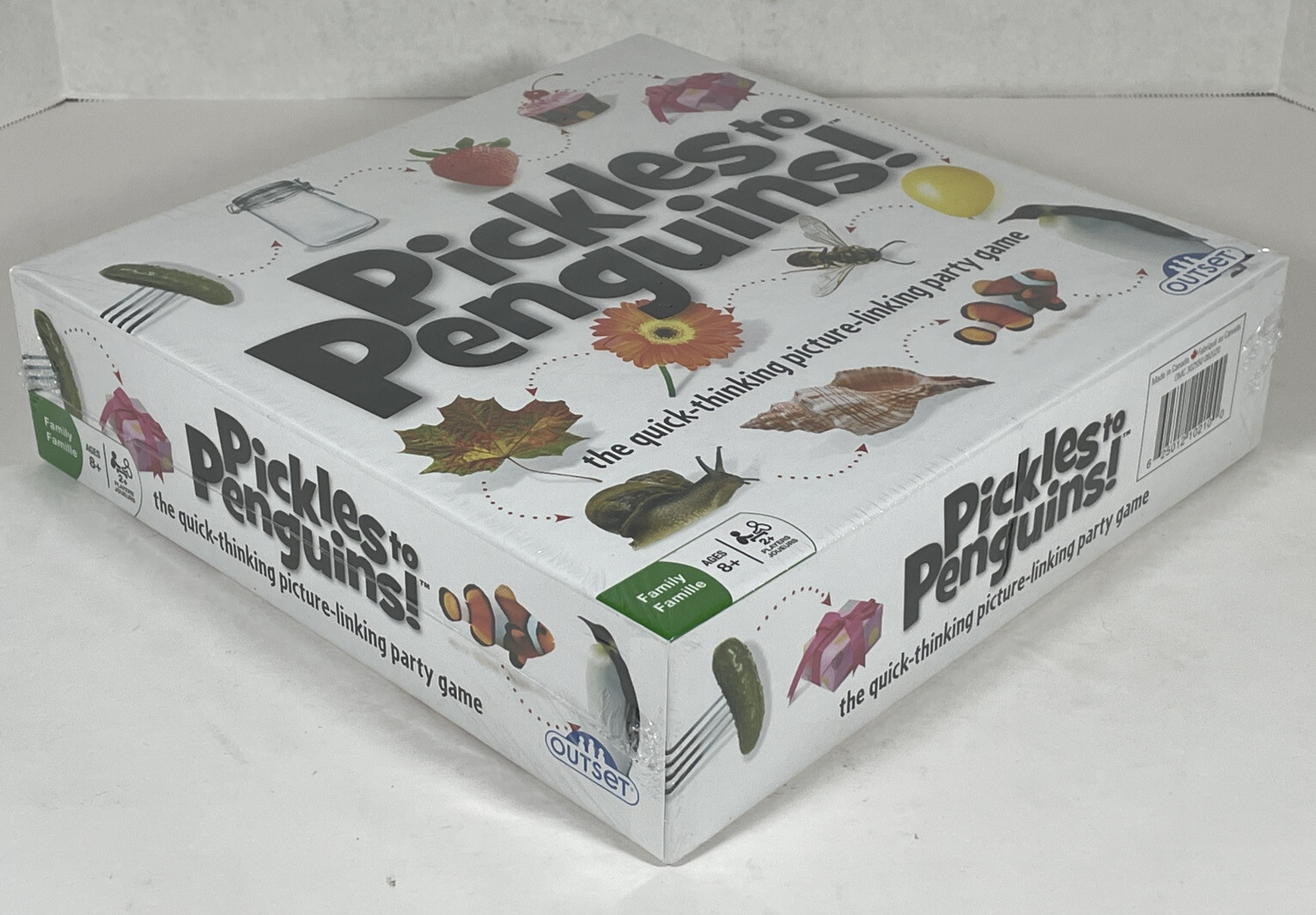 NEW Pickles to Penguins! Game Quick-Thinking Picture-Linking Party Ages 8 & Up
