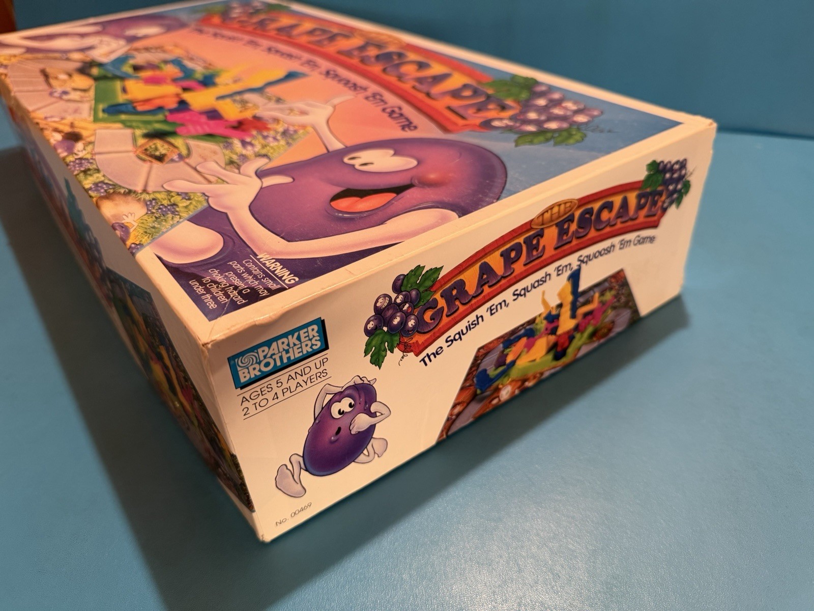VINTAGE The Grape Escape Game COMPLETE NO DOUGH Parker Brothers 1992 90’s Kids