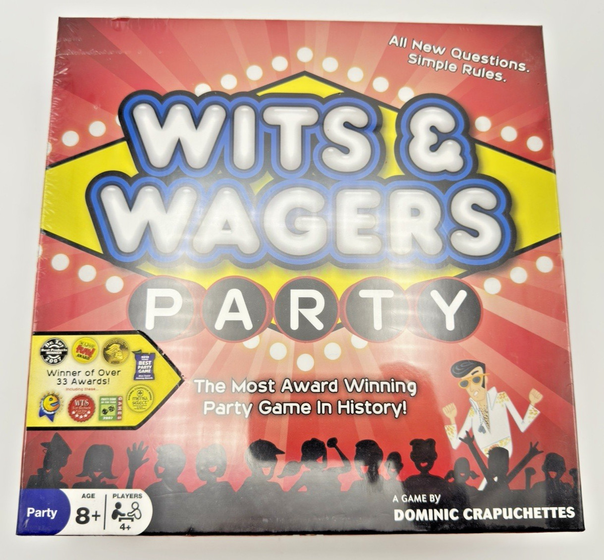 Wits and Wagers Party Edition Board Game North Star Games 2015 NEW SEALED
