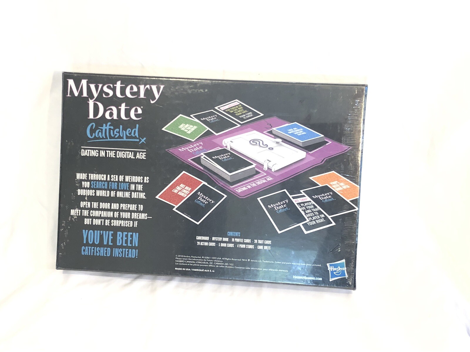 Mystery Date Catfished Board Game for Adults Parody of Mystery Date NEW SEALED