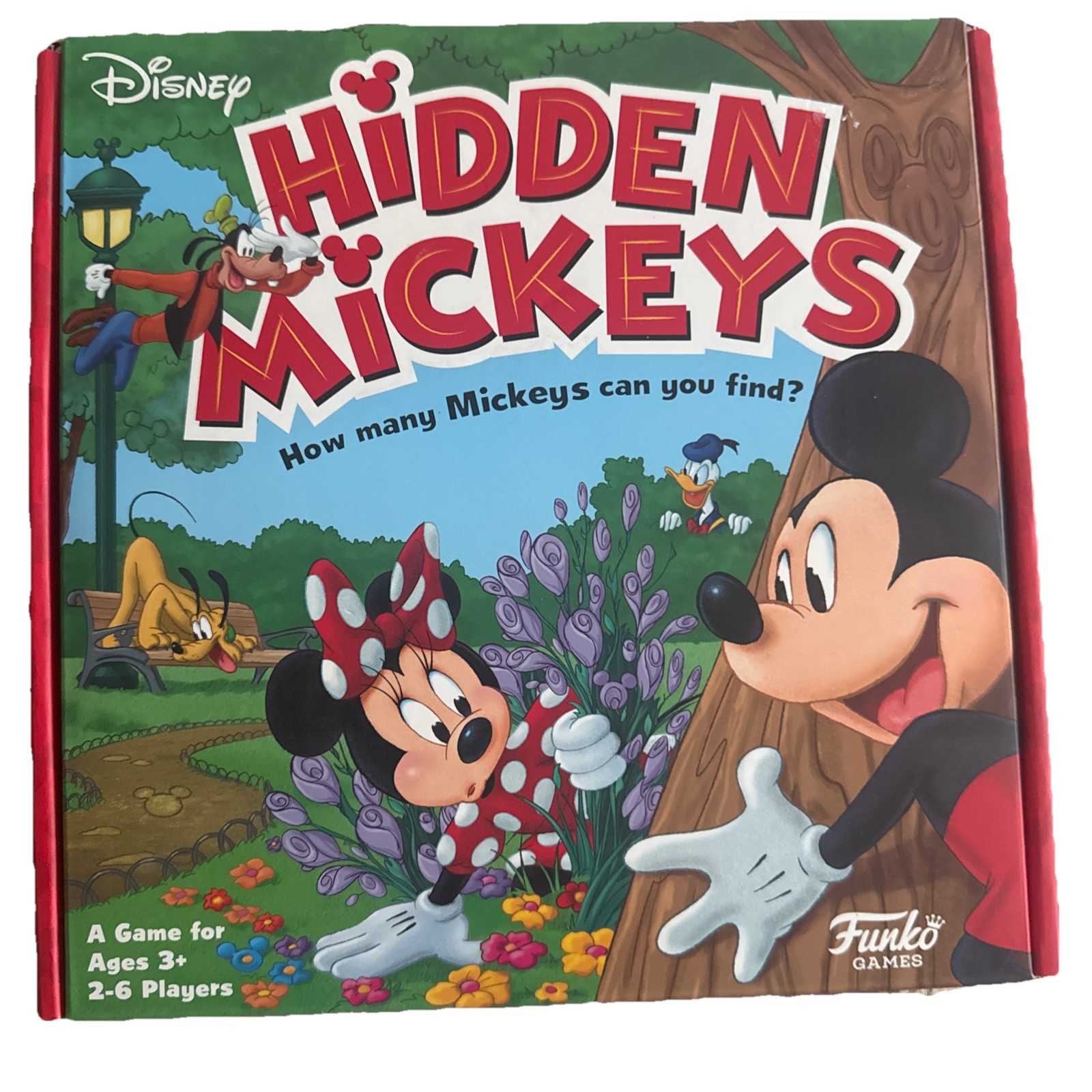 Disney Hidden Mickey Board Game for Kids 2 to 6 Players Fun Gameplay Ages 3+
