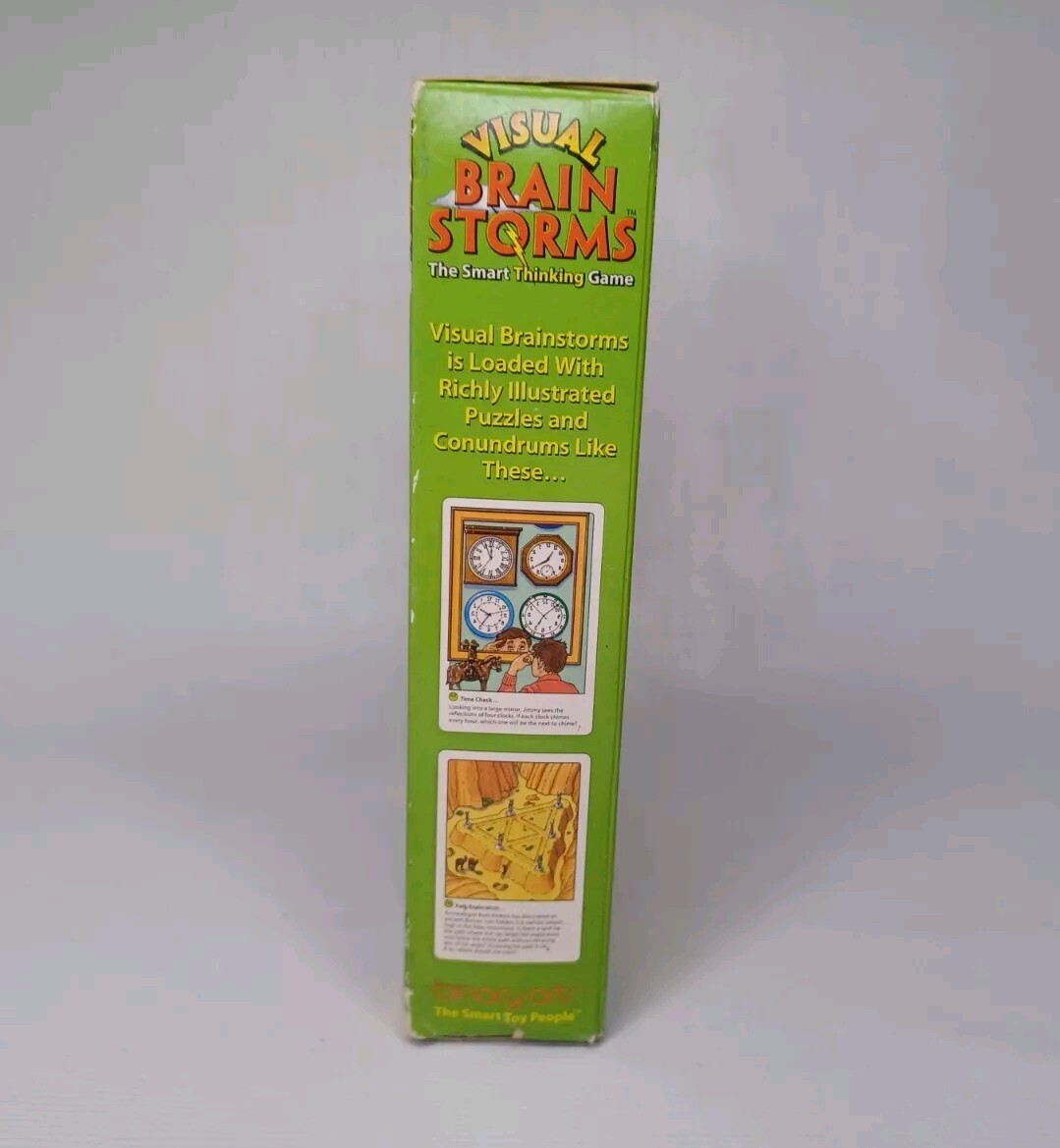 Visual Brain Storms The Smart Thinking Game Cards Binary Arts