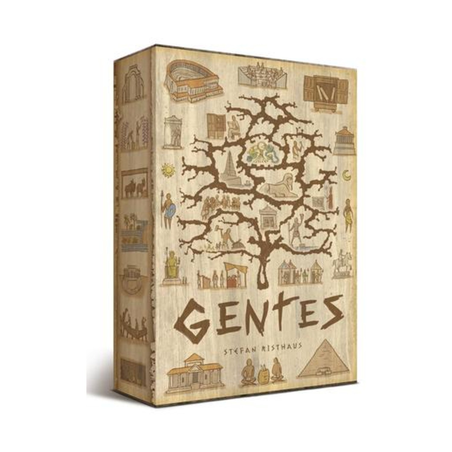Tasty Minstrel Boardgame Gentes (Deluxified Ed) Box Fair/NM
