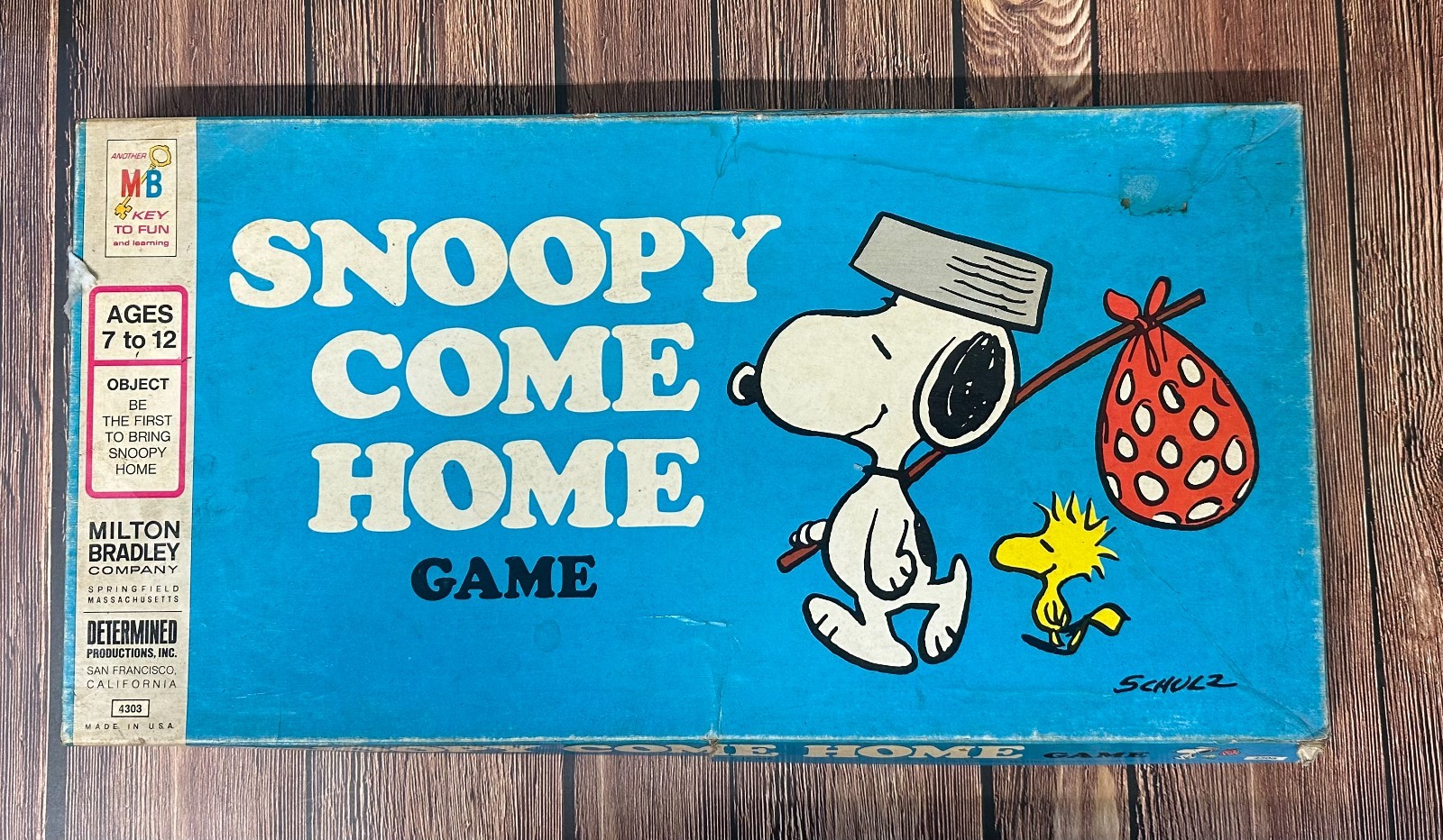 Vintage 1950s Snoopy Come Home Board Game Milton Bradley