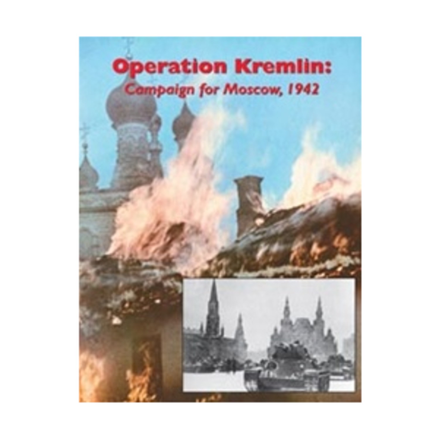 Decision Games Wargame Operation Kremlin – Campaign for Moscow, 1942 Box VG+/NM