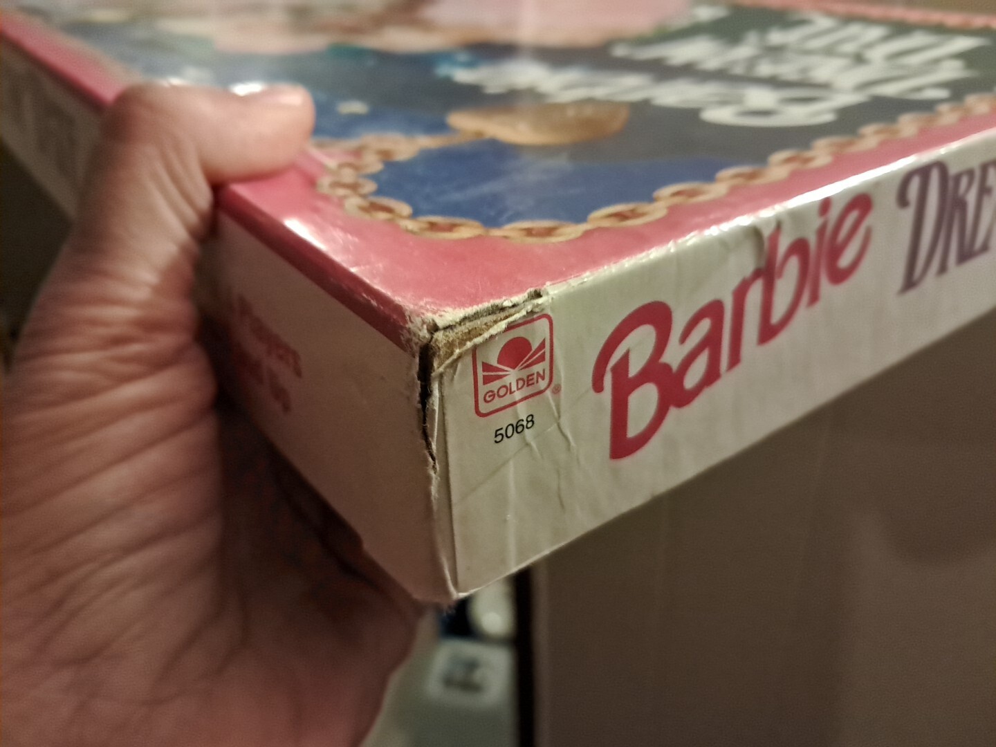 Barbie Dream Date Board Game 1992 Golden