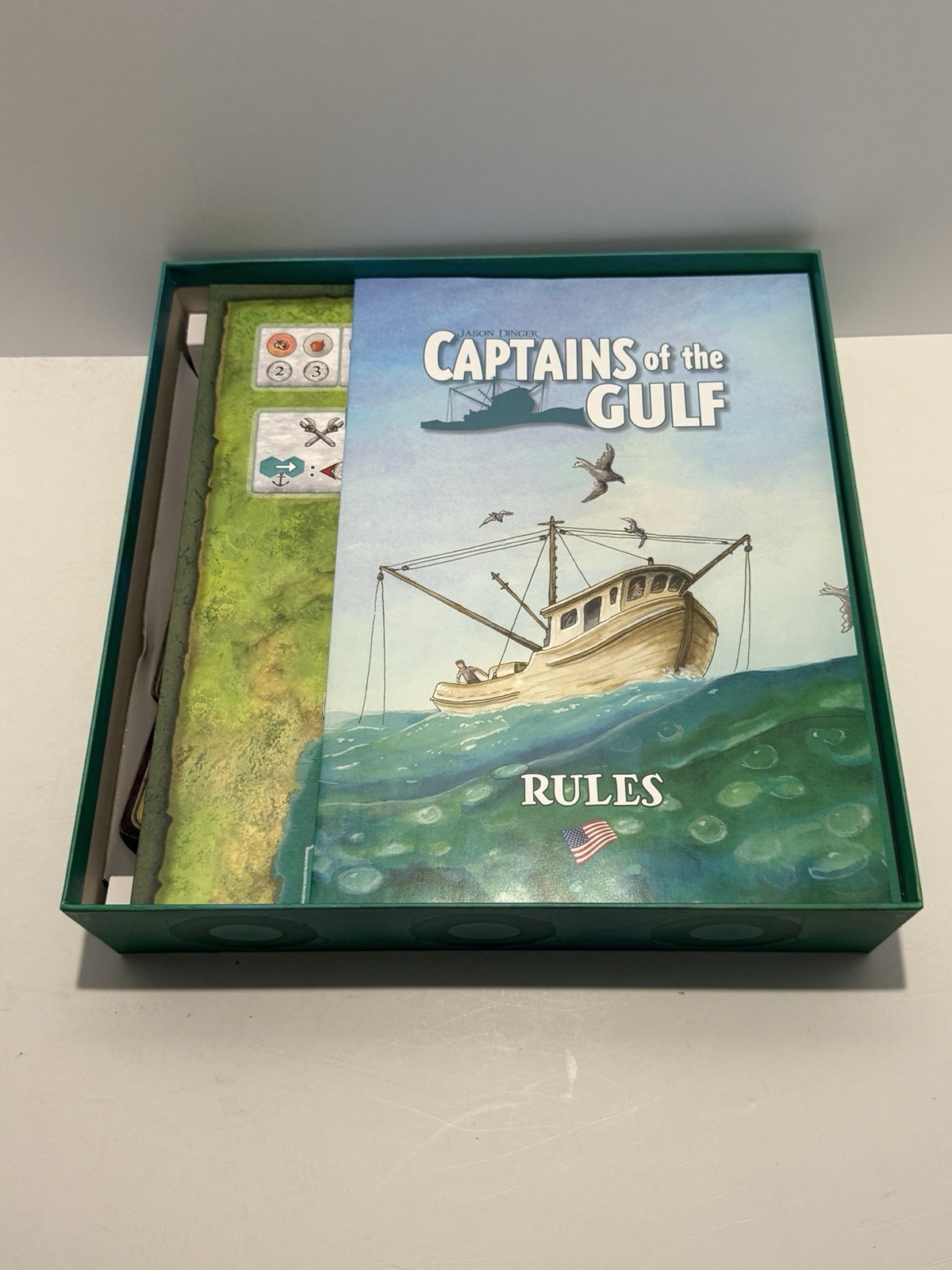 Captains of the Gulf Board Game Spielworxx Stronghold Games 2021 – Open Box