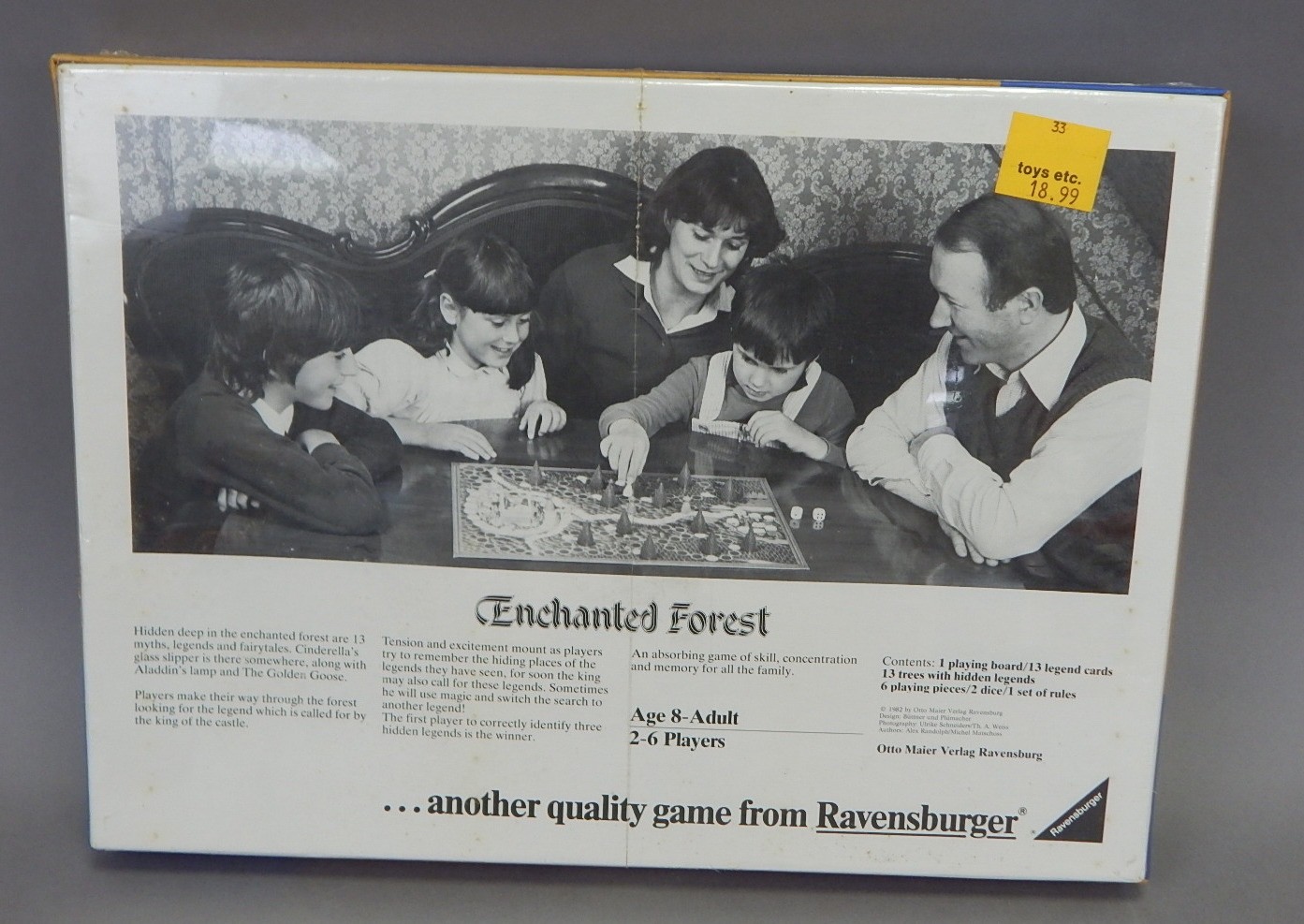 NEW SEALED 1982 Ravensburger Enchanted Forest Board Game West Germany