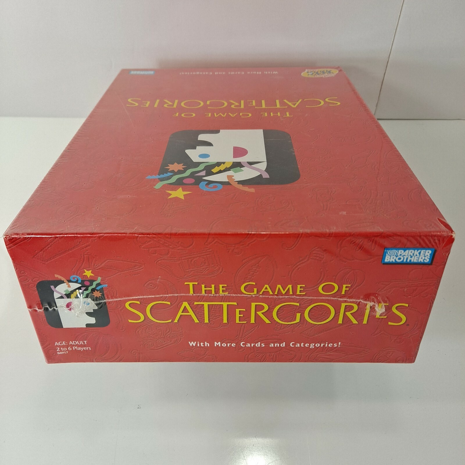 The Game Of SCATTERGORIES New FACTORY SEALED BOX Hasbro Board Game