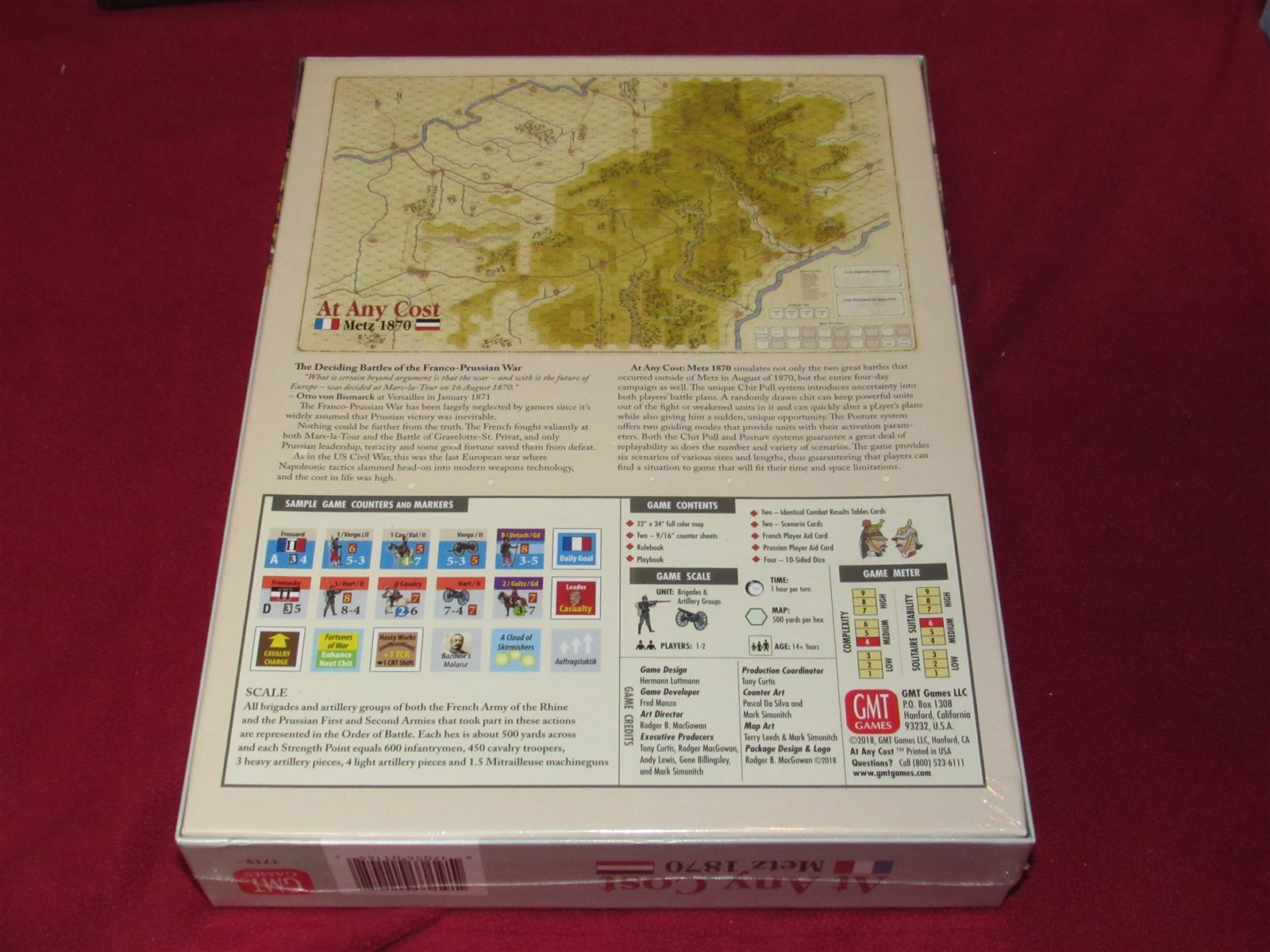 GMT: At Any Cost: Metz 1870: Sealed