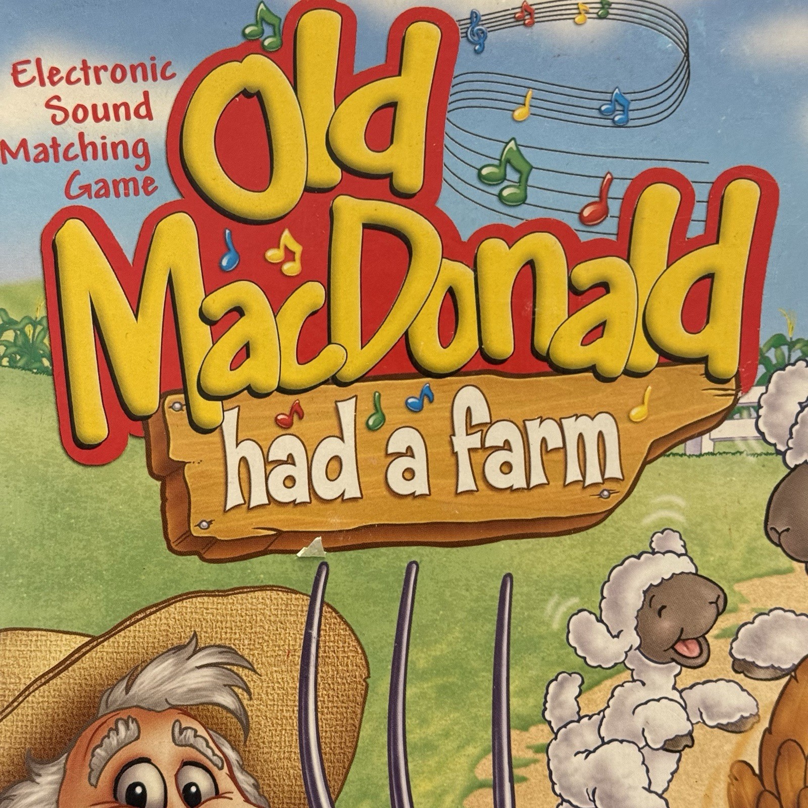 2002 Old MacDonald Had A Farm Game Milton Bradley Complete