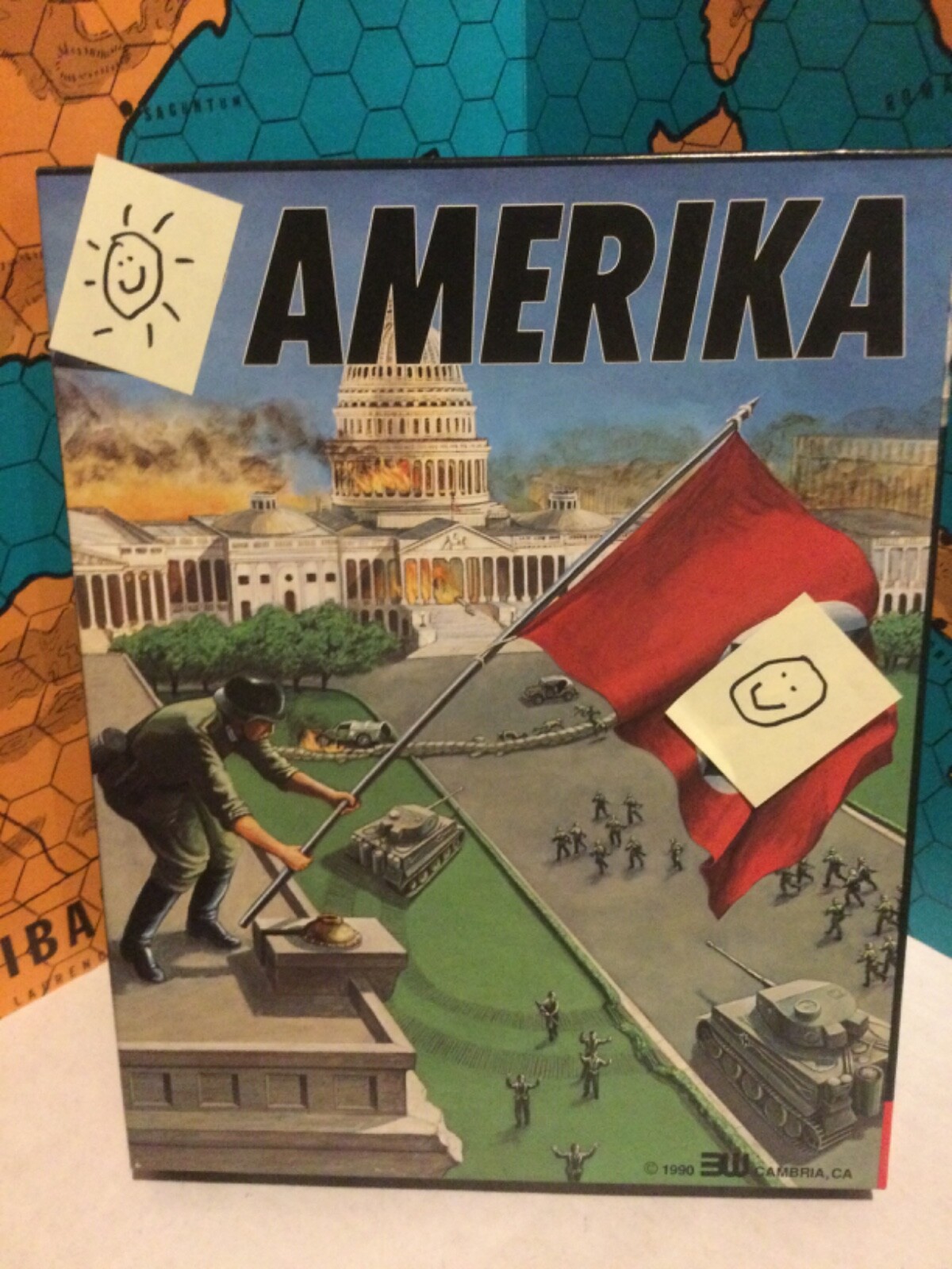 unpunched SS AMERIKA Alternate History Nazi Invasion of USA 3W Germany America