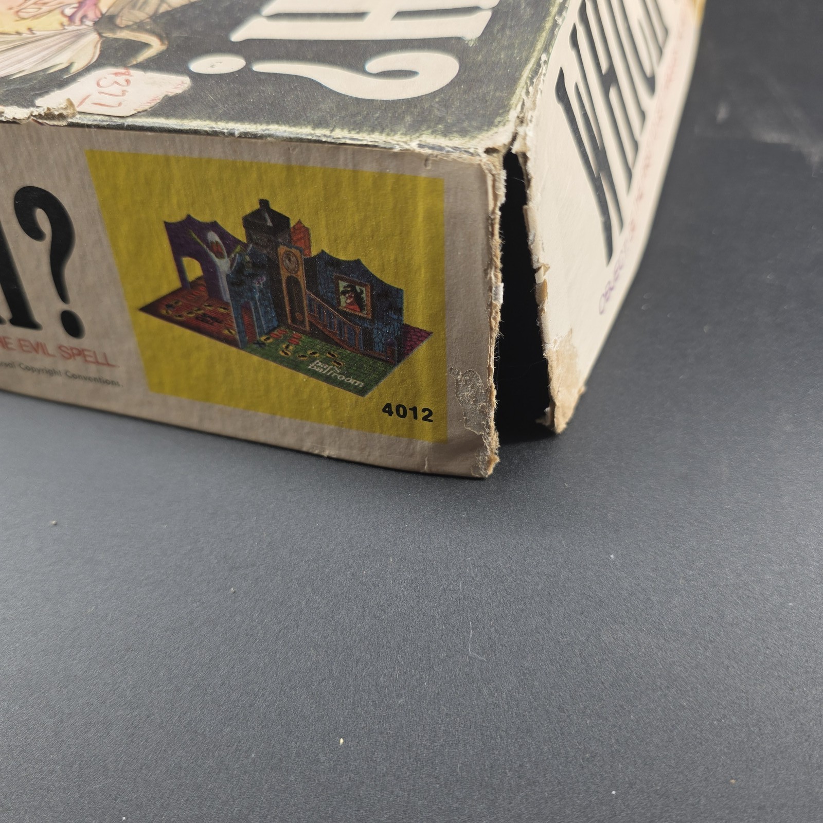 Vintage Which Witch Board Game Milton Bradley 1970 Complete Haunted House 4012