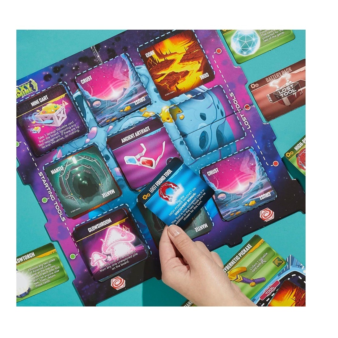 Hasbro Gaming Galaxy Goldmine Space Strategy Family Board Game F6426 New Sealed