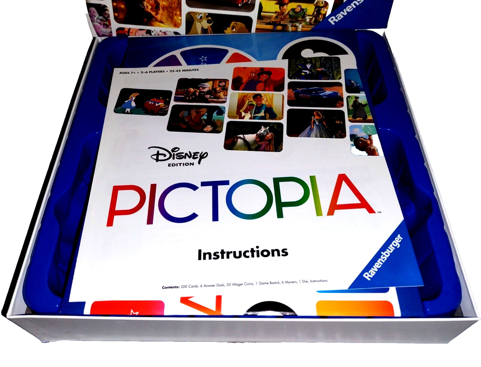 Ravensburger PICTOPIA Disney Edition Picture Trivia Family Game 2018 Complete