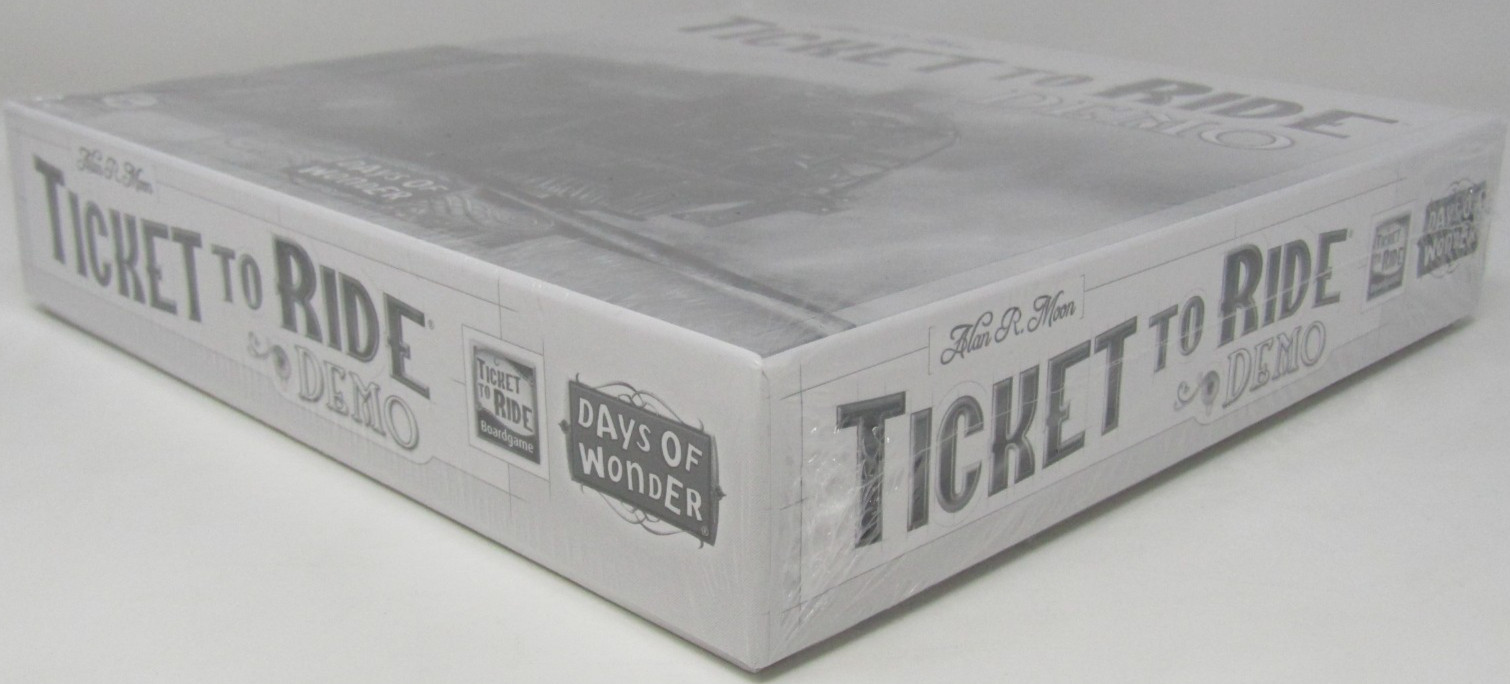 Days of Wonder Alan R. Moon Ticket to Ride Demo Sealed