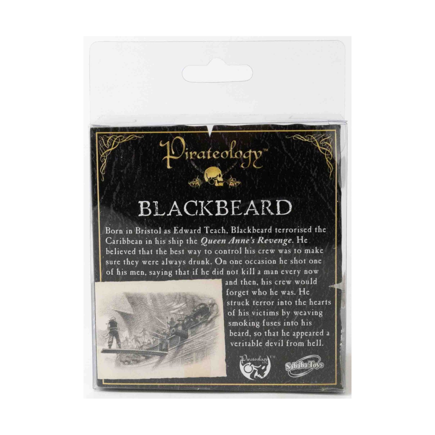 Sababa Boardgame Pirateology Mini Figure – Blackbeard VG/NM