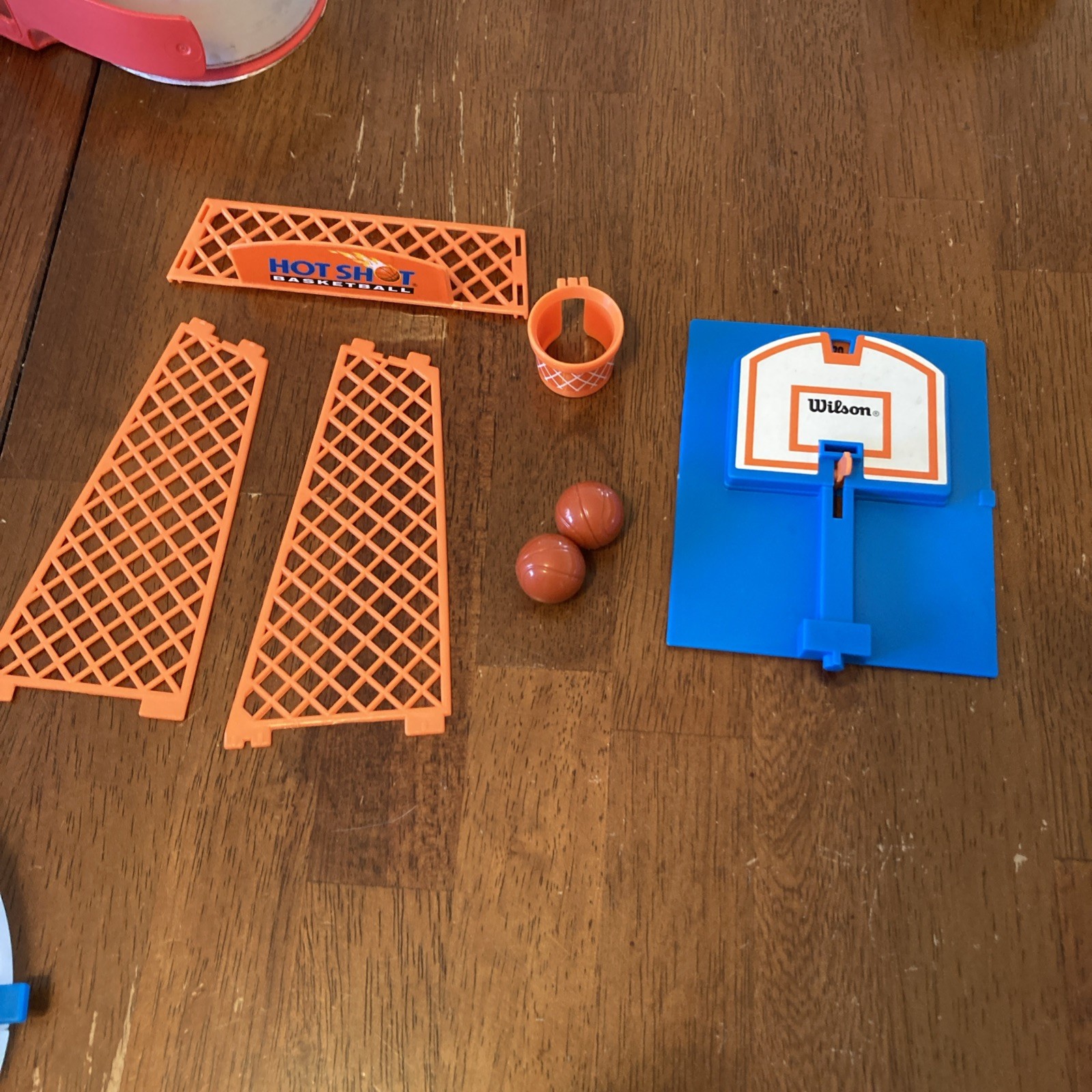 Vintage 1992 Hot Shot Basketball Milton Bradley Travel Game Motorized Game
