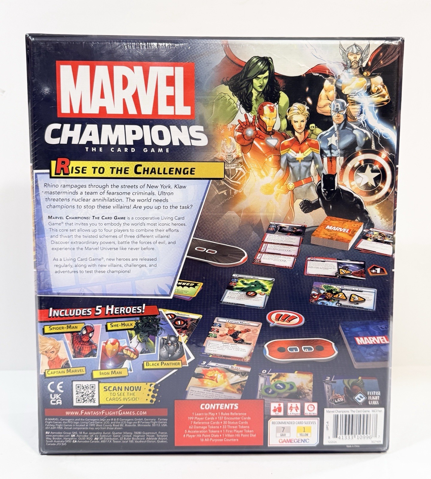 Marvel Champions LCG Core Set Card Game New Sealed Fantasy Flight Games MC01en
