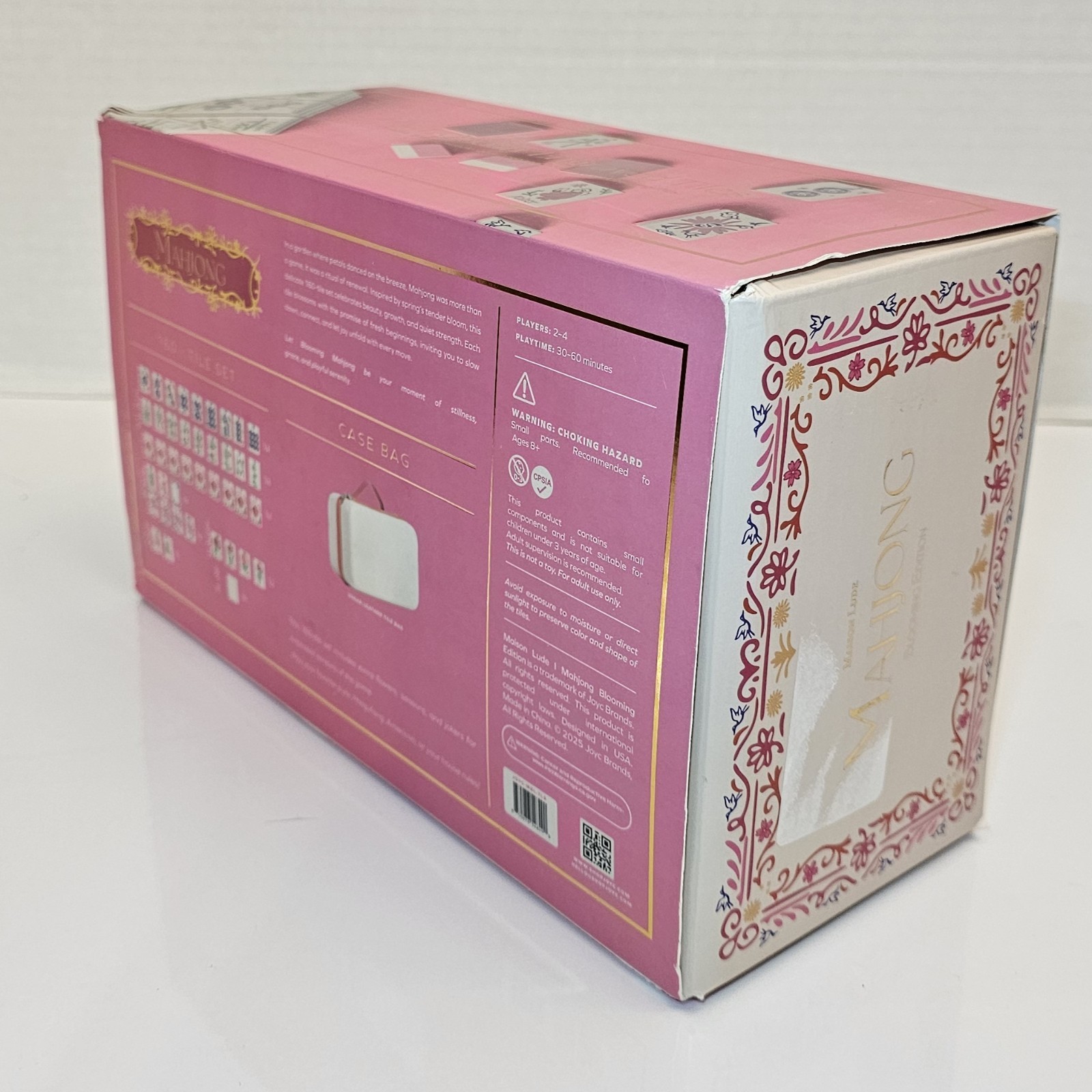Maison Lude Mahjong Tiles – BLOOMING EDITION 160 Tiles With Carrying Case SEALED