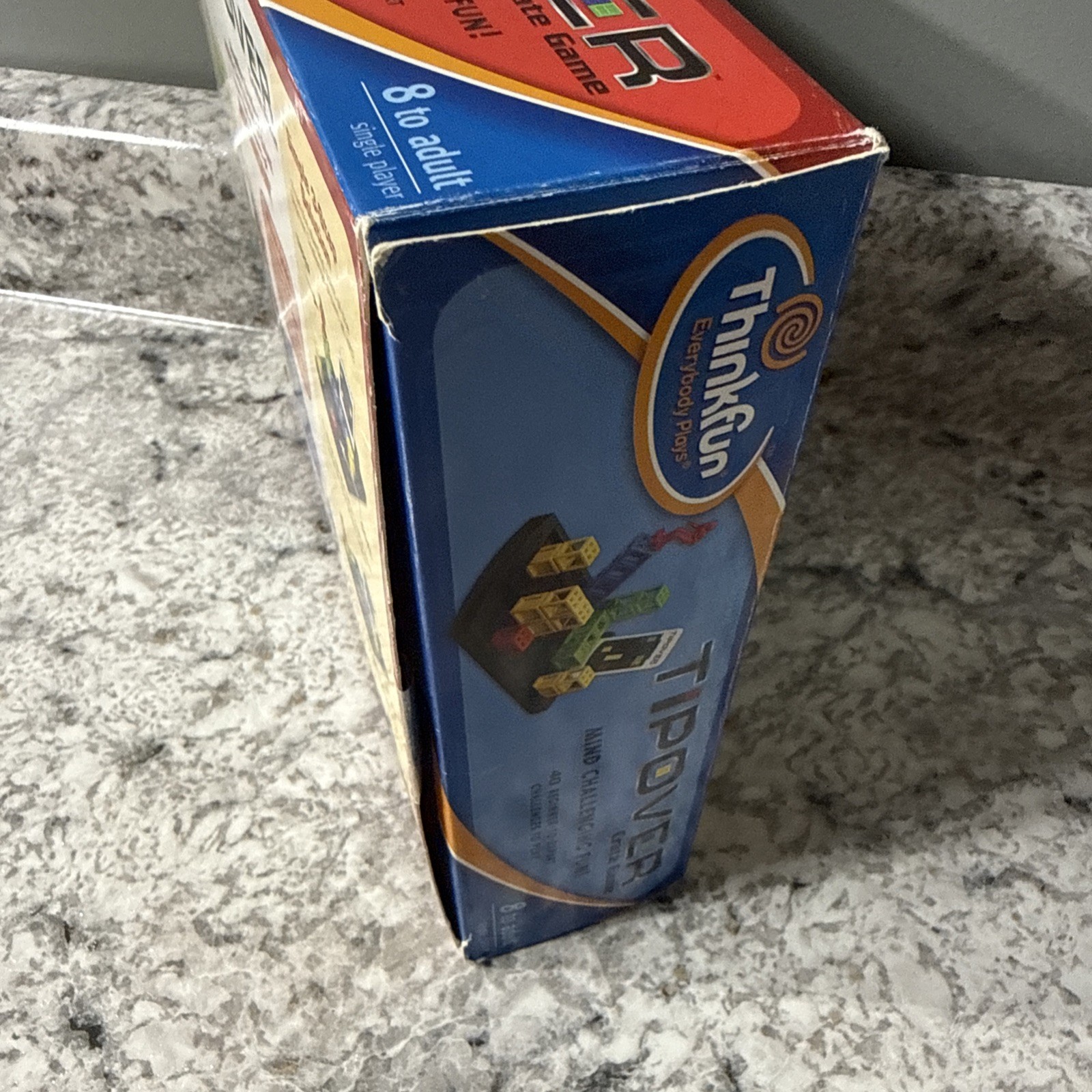 Tipover: Crate Tipping Logic Game ThinkFun 2010 – Missing 1 Expert Card