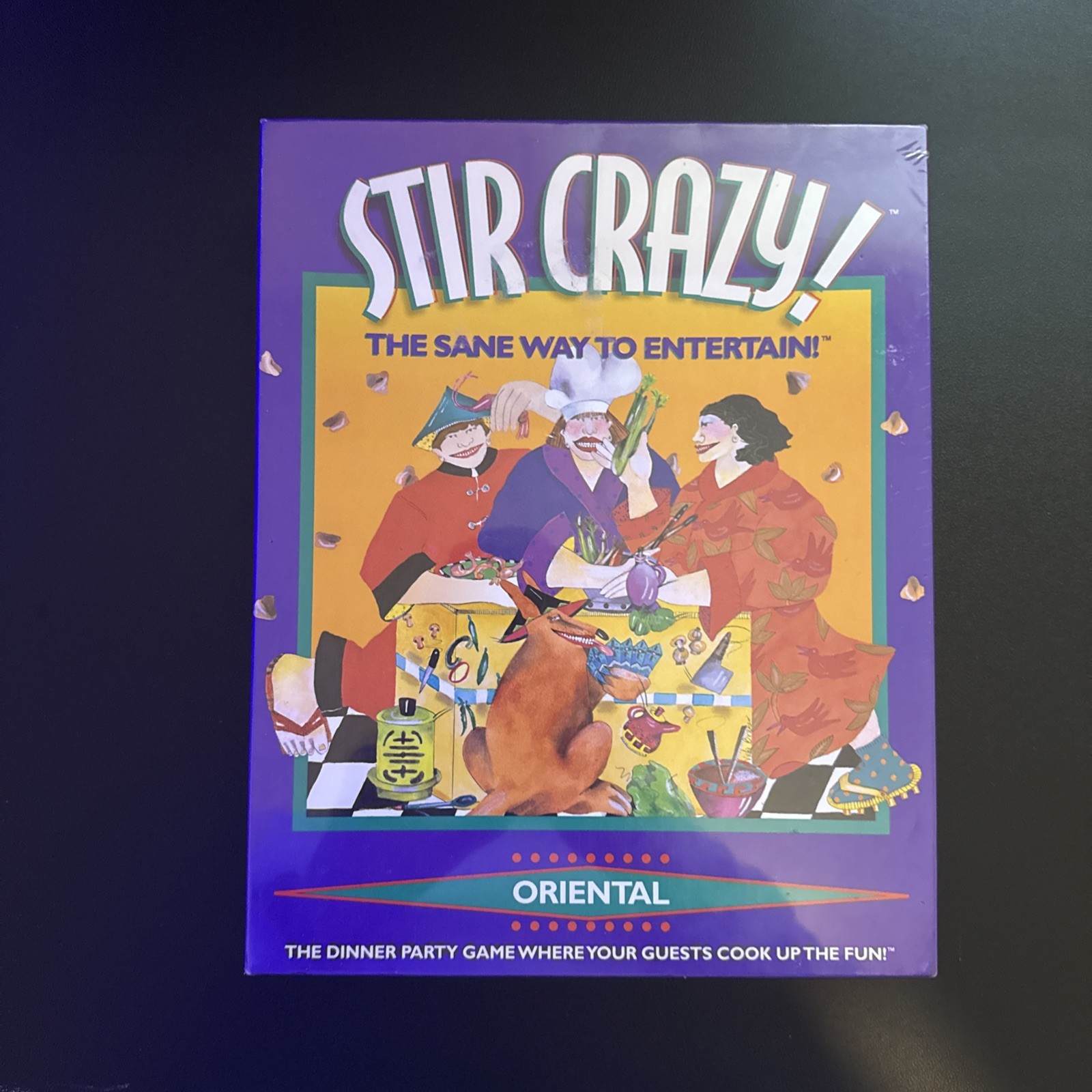 Stir Crazy! Sane Way to Entertain! Oriental Adult Dinner Party Game New & Sealed