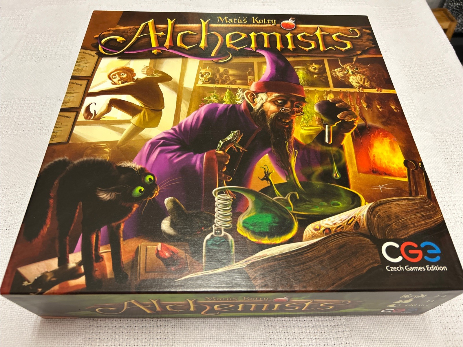 Czech Games Edition Alchemists Complete Fantasy Board Game 2 Players Ages 14+