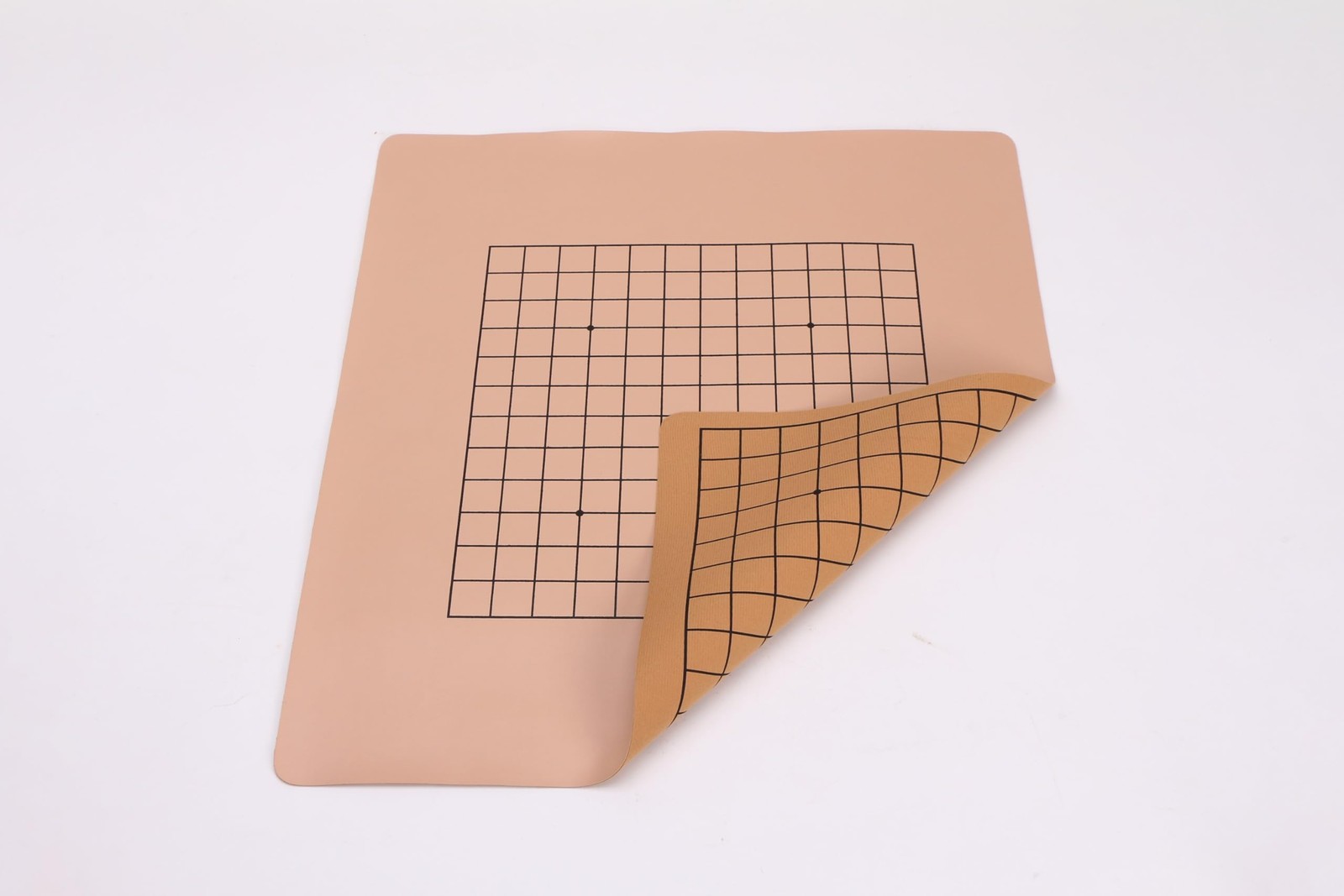 Go Game Board Reversible 19 X 19/13X13 Roll-Up and Foldable Faux Leather Board P