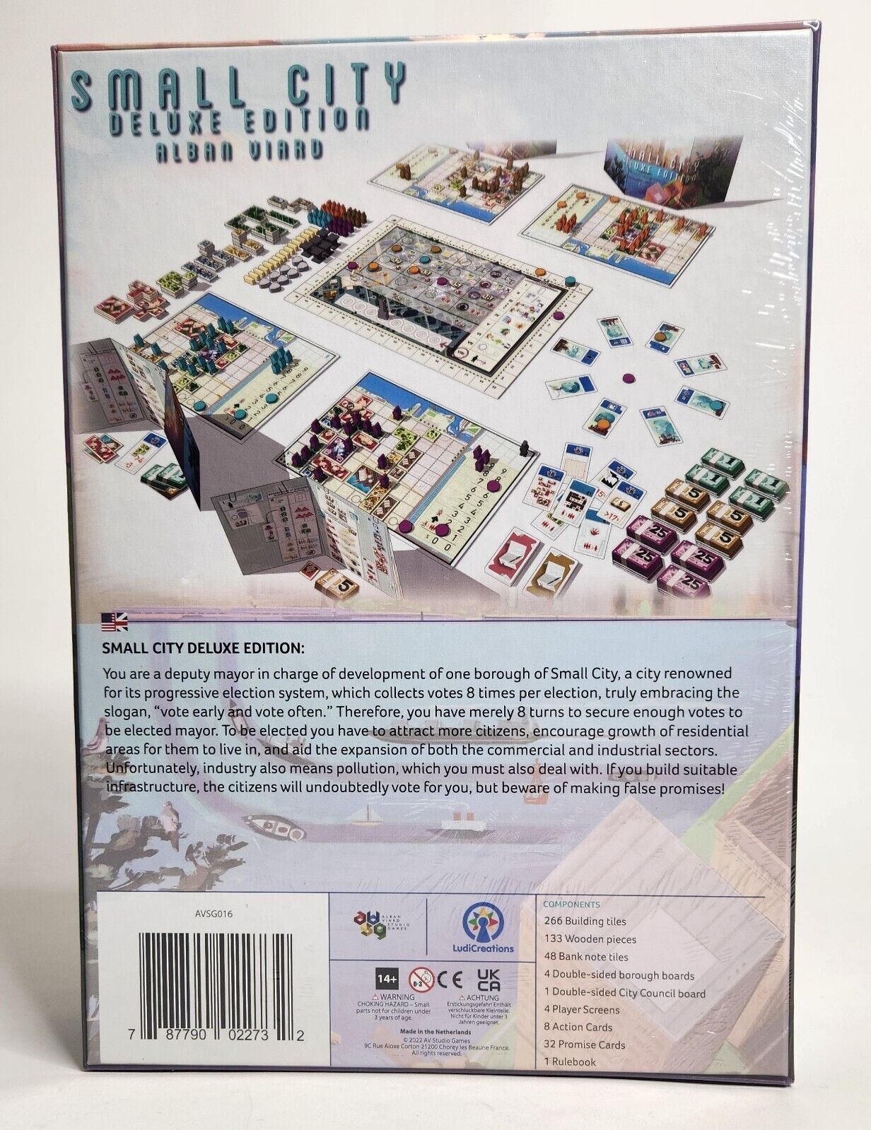 Small City Base Game Deluxe Edition by Alban Viard Studio Games