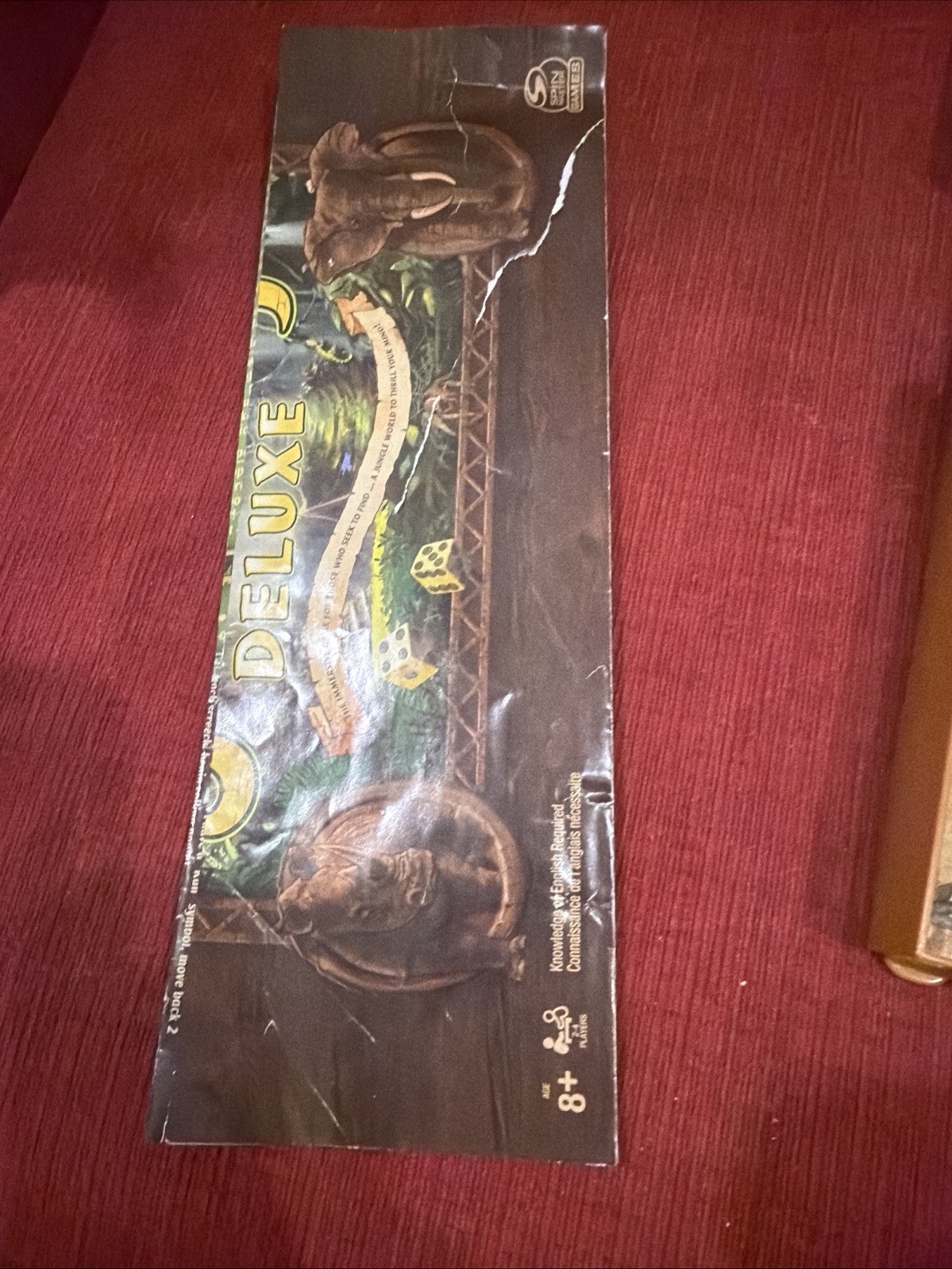 Jumanji Deluxe Electronic Board Game Adventure Game Spin Master – Tested Works