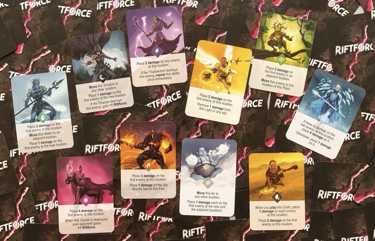 Riftforce Strategy Card Game by Capstone Games | 2 Player Duel | Brand New