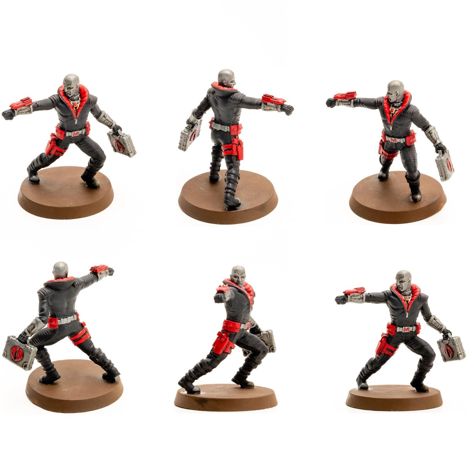 Tactical Board Game – G.I. Joe Heroscape Rumble at The Rift, 8 Miniatures & Hex