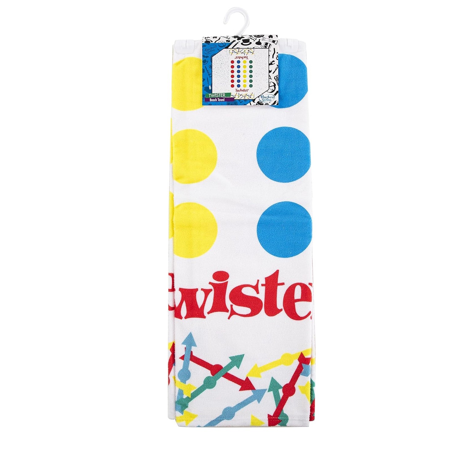 Hasbro Twister Beach Towel 27x 57 inch ages 3+