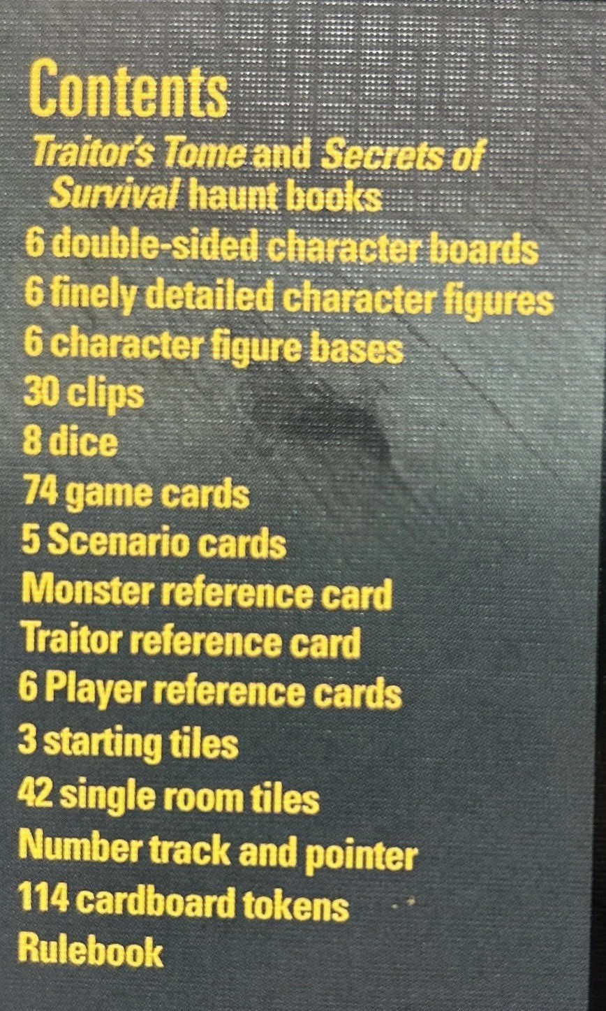 Avalon Hill Betrayal at House on the Hill 3rd Edition 100% Complete EXCELLENT!