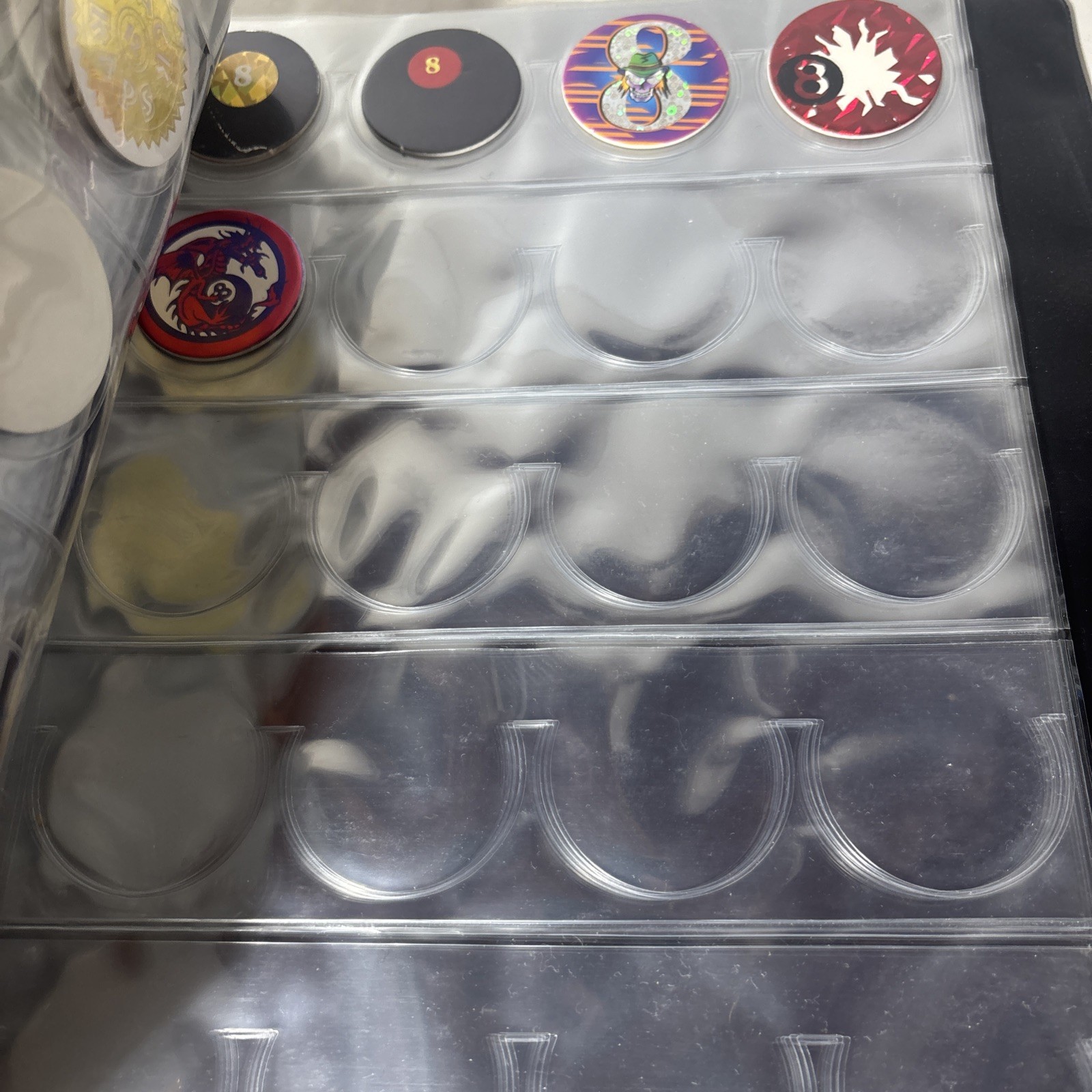 Vintage Pogs/Milk Caps 90’s Lot Of 200+ Pieces – Mixed Collection Binder/Sleeves