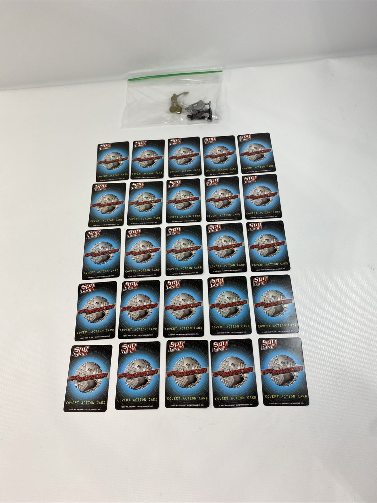 Spy Trackdown Game (For Parts, NOT Complete) Missing Some Cards (Read)
