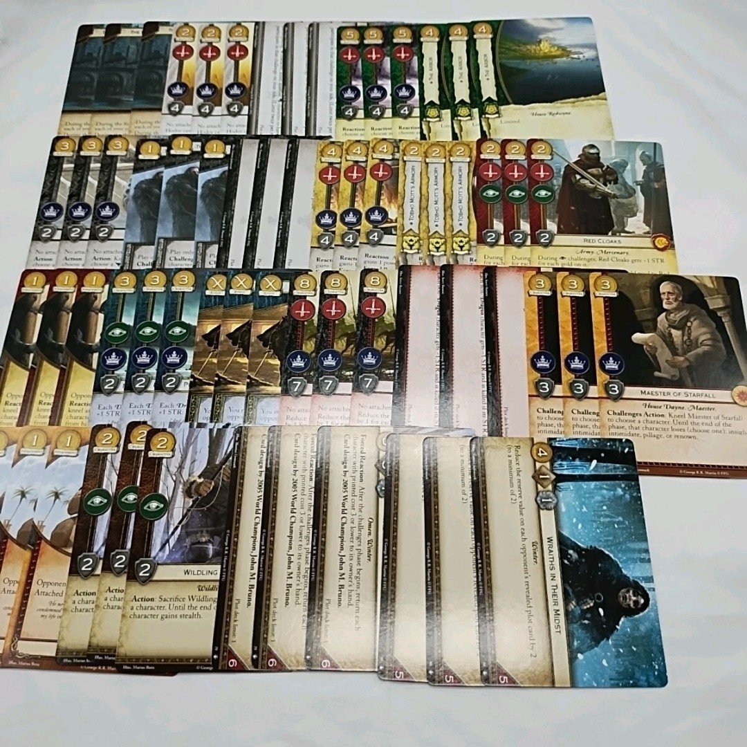 No Middle Ground Game Of Thrones LCG Expansion Westeros Cycle Pack 4 *No Box*