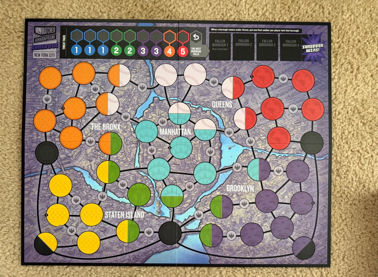 Unmatched Adventures: Teenage Mutant Ninja Turtles – Kickstarter Bundle