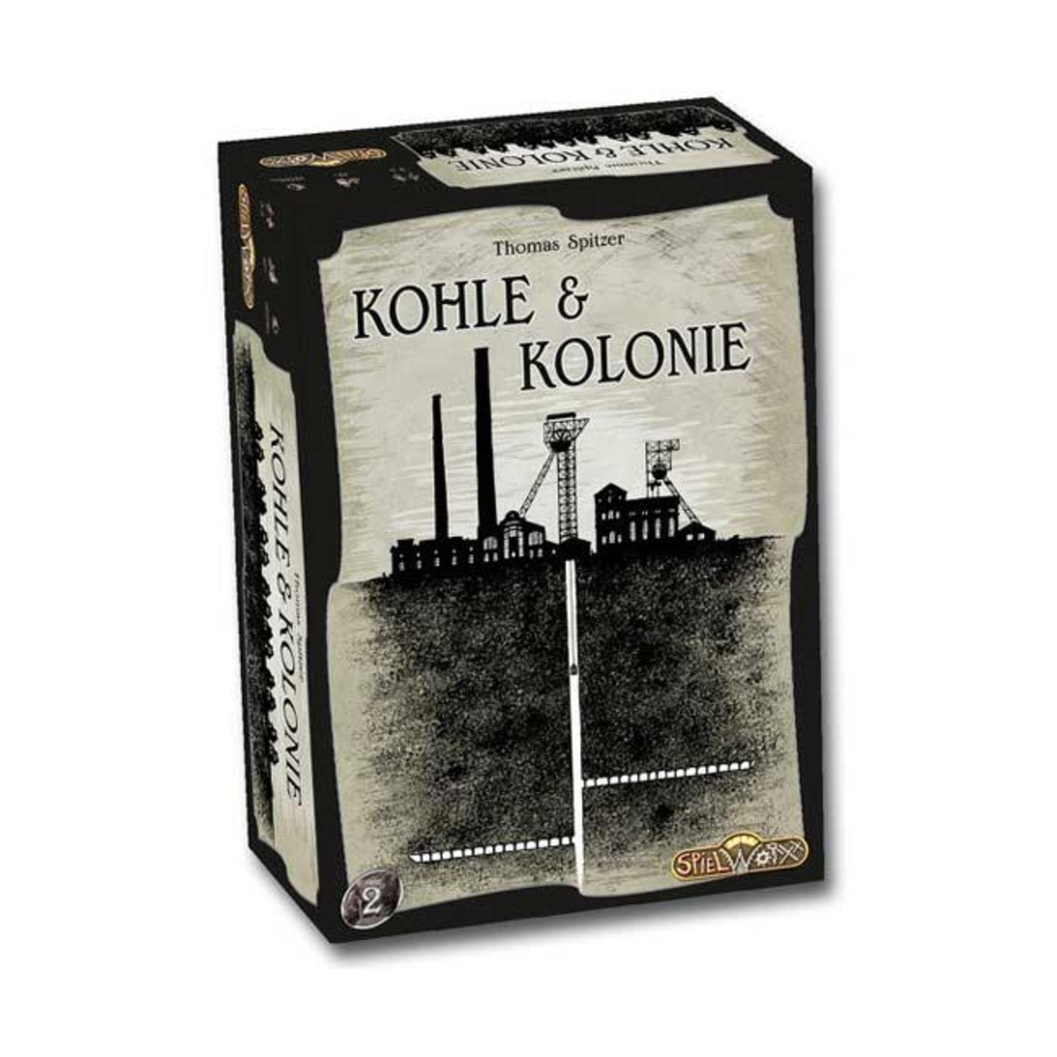 Spielworxx Boardgame Kohle & Kolonie Box VG+/NM