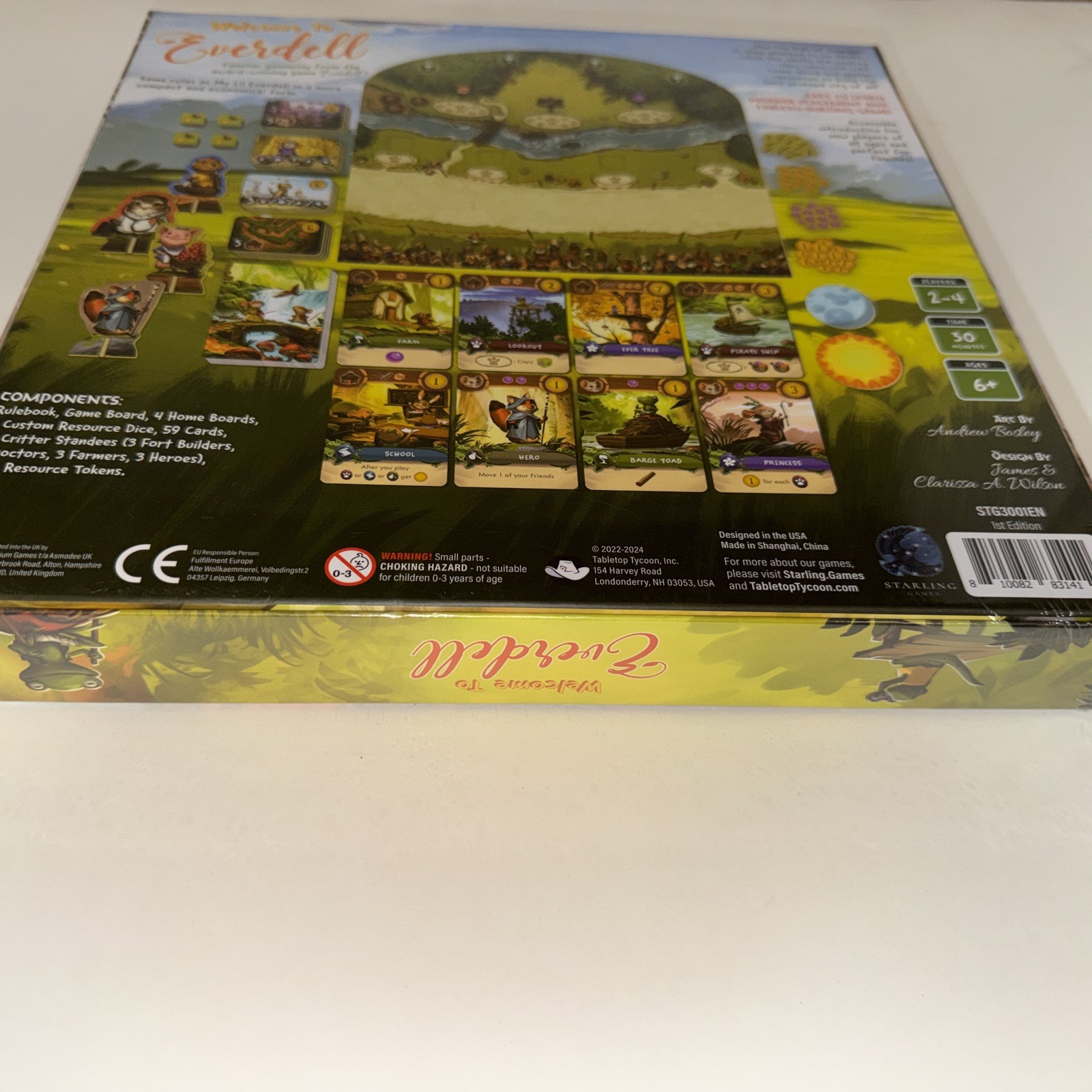 Welcome To Everdell Board Game – First Edition Starling Games – New Sealed