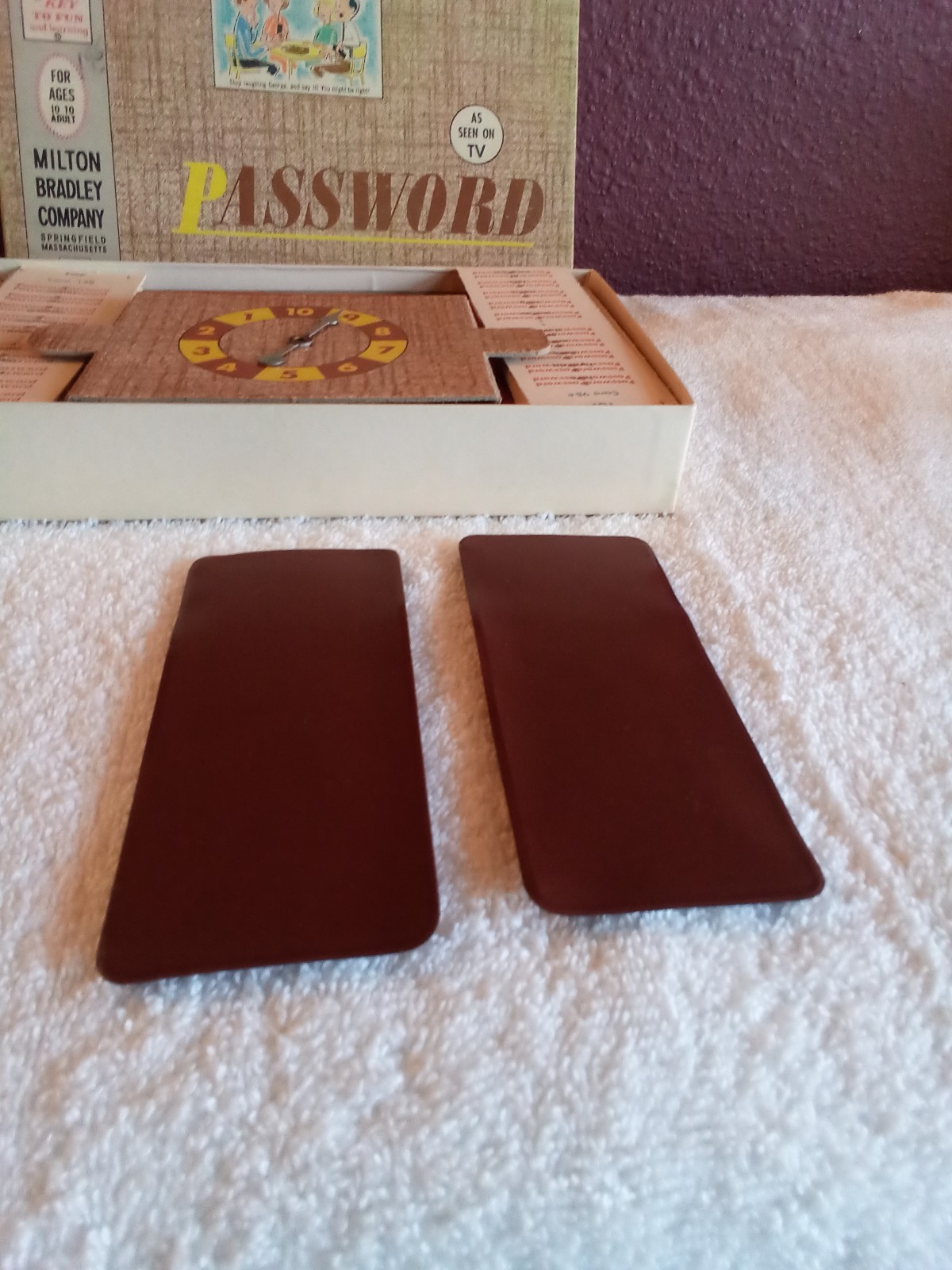 Vintage 1962 Milton Bradley Password Game#4260 Complete Game!
