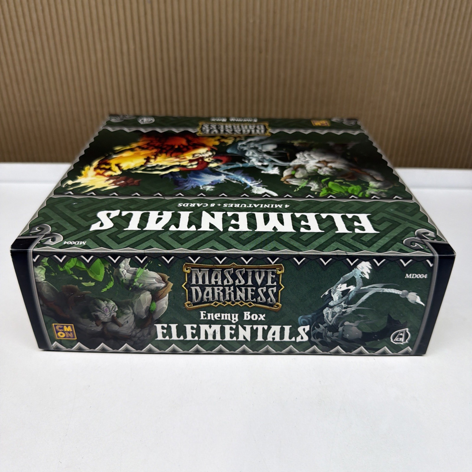 Massive Darkness Elementals Enemy Miniatures Set MD004 Dungeon Crawl Expansion