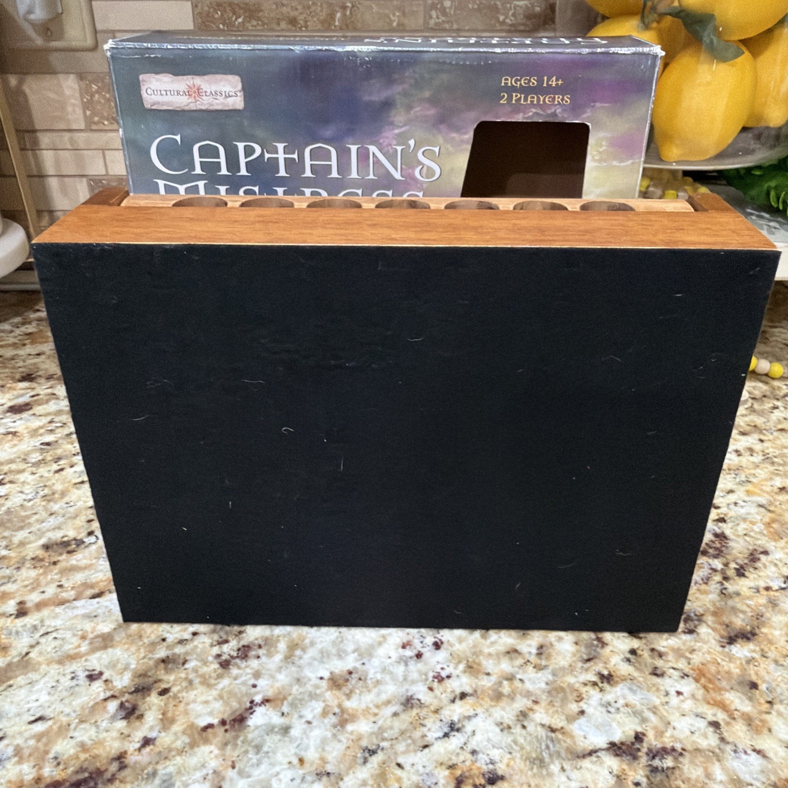 CAPTAIN’S MISTRESS WOOD ORIGINAL 4 IN A ROW GAME CULTURAL CLASSICS PLEASE READ