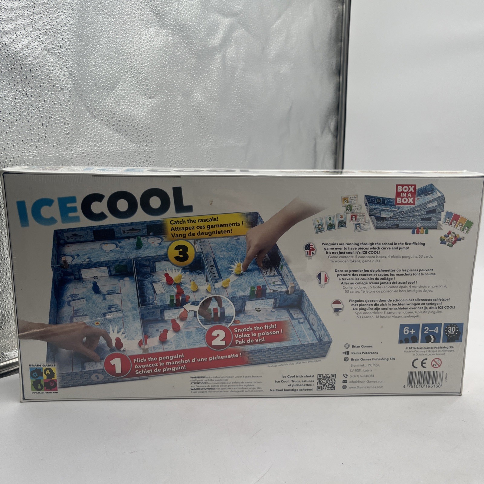 Ice Cool Award Winning Family Board Game Brain Games New Sealed