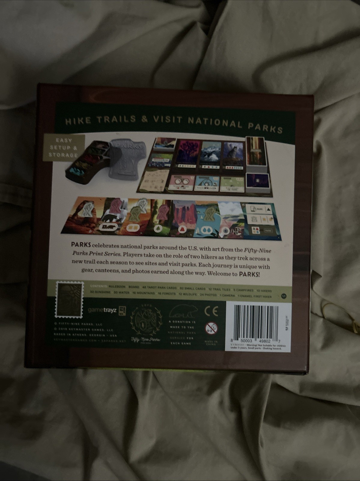 Keymaster Games Parks Board Game – KYM0501