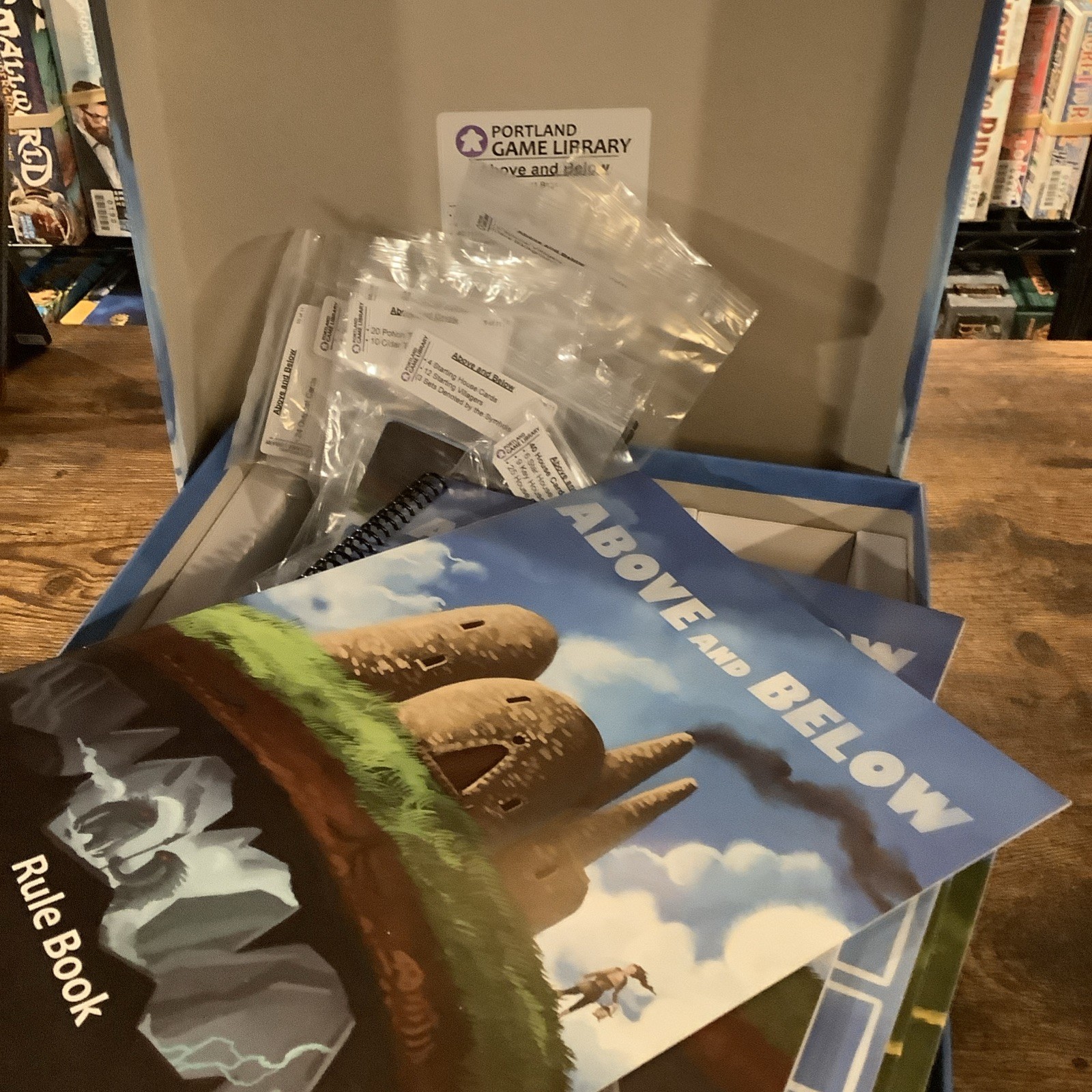 Above and Below Game Board Games – Red Raven Games