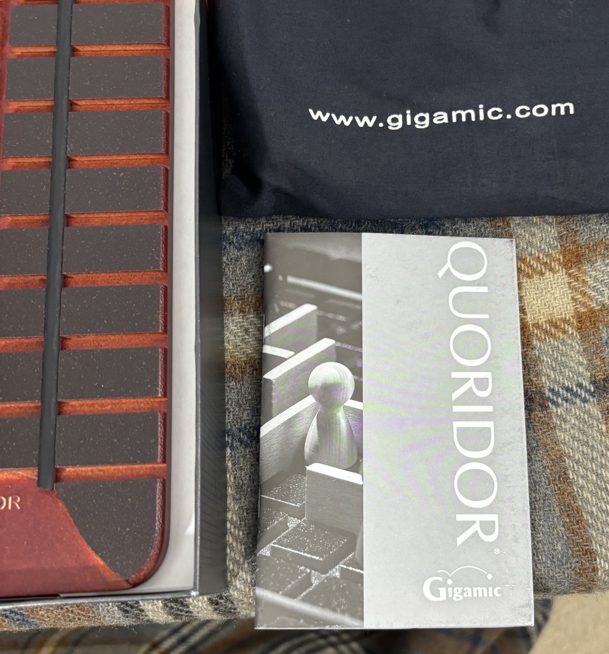 New OPEN BOX Quoridor Board Game Wooden 2007 Gigamic Fundex Games 5203 Complete