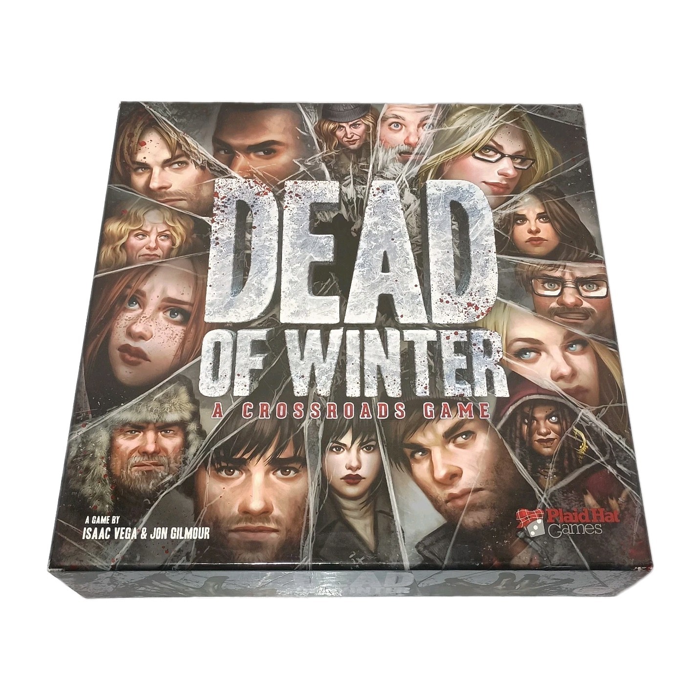 DEAD OF WINTER Plaid Hat Games 2014 100% Complete Near MINT Zombie Horror Board